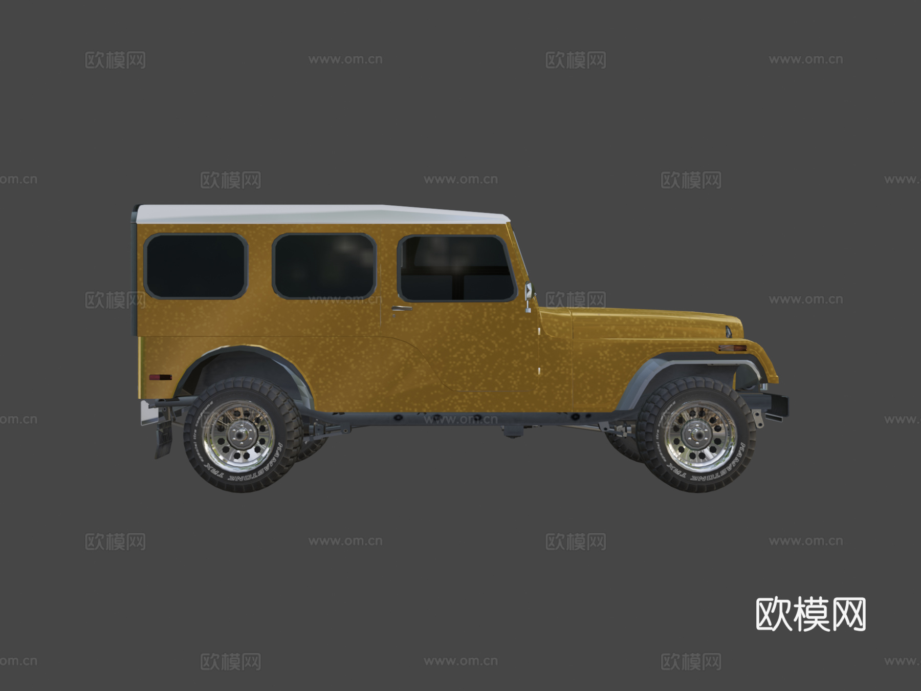 尤金MK6'65-低多边形模型su模型