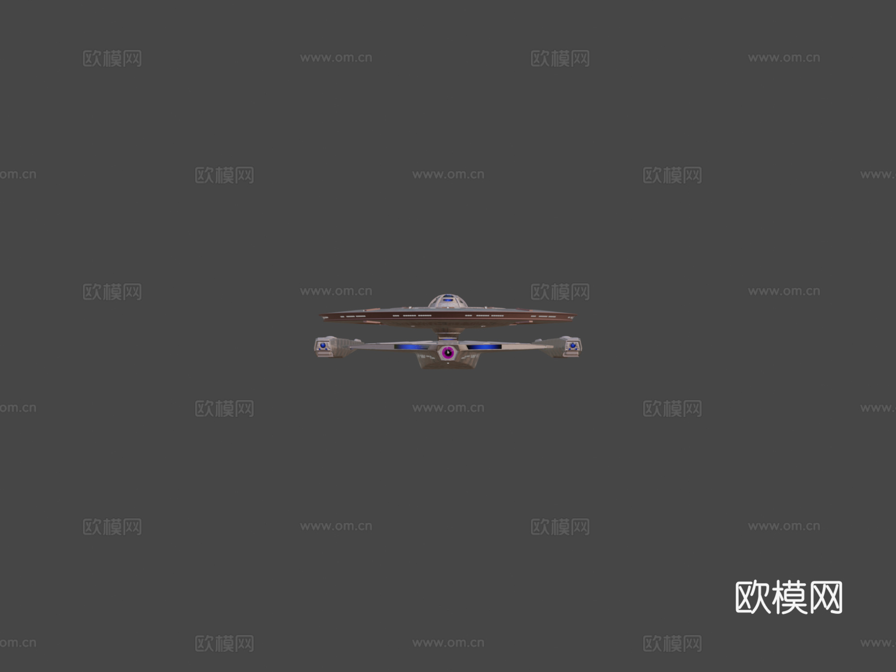 USS 发现号su模型