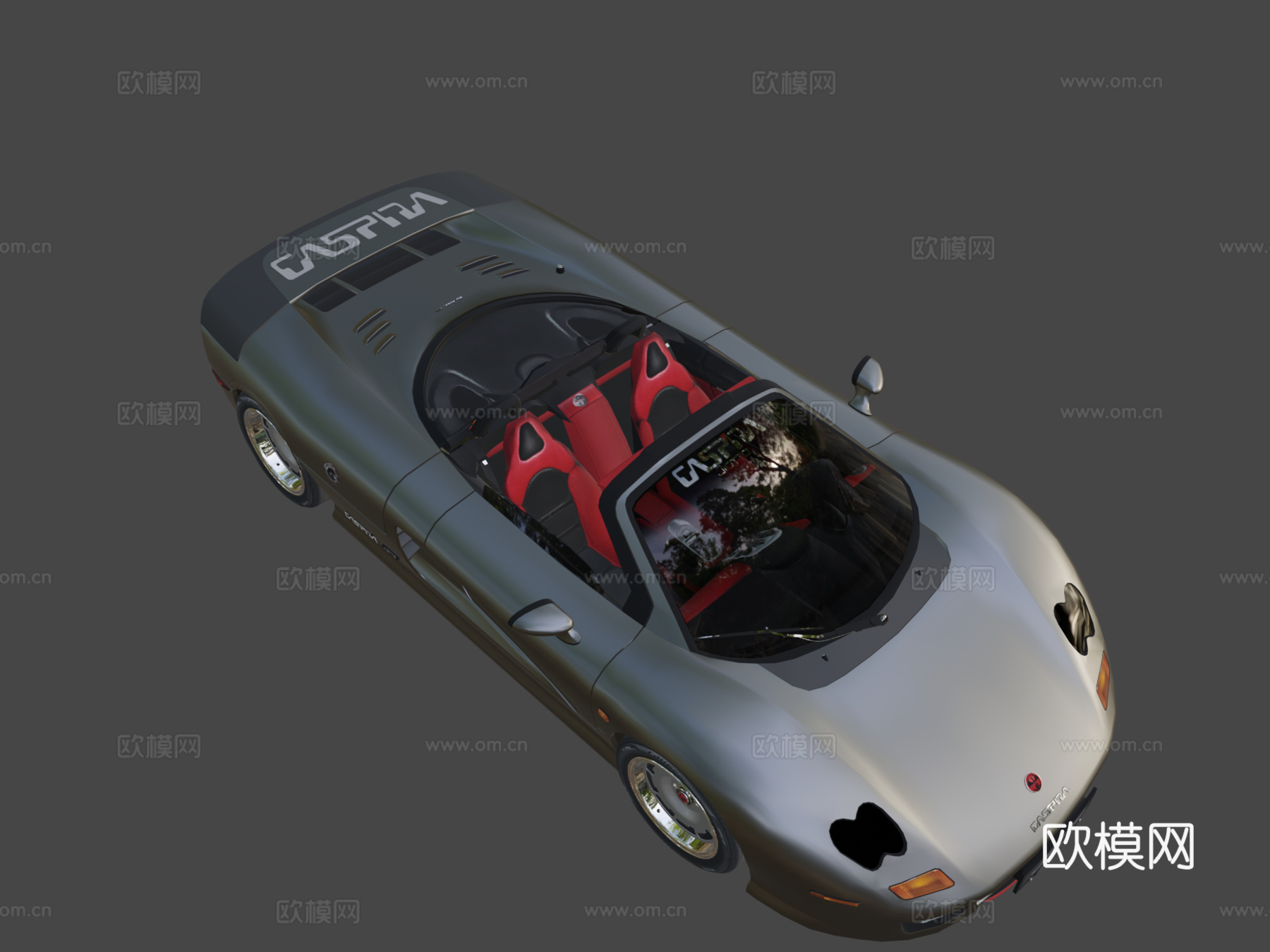 Jiotto Caspita 跑车 1989 作者 Alexsu模型