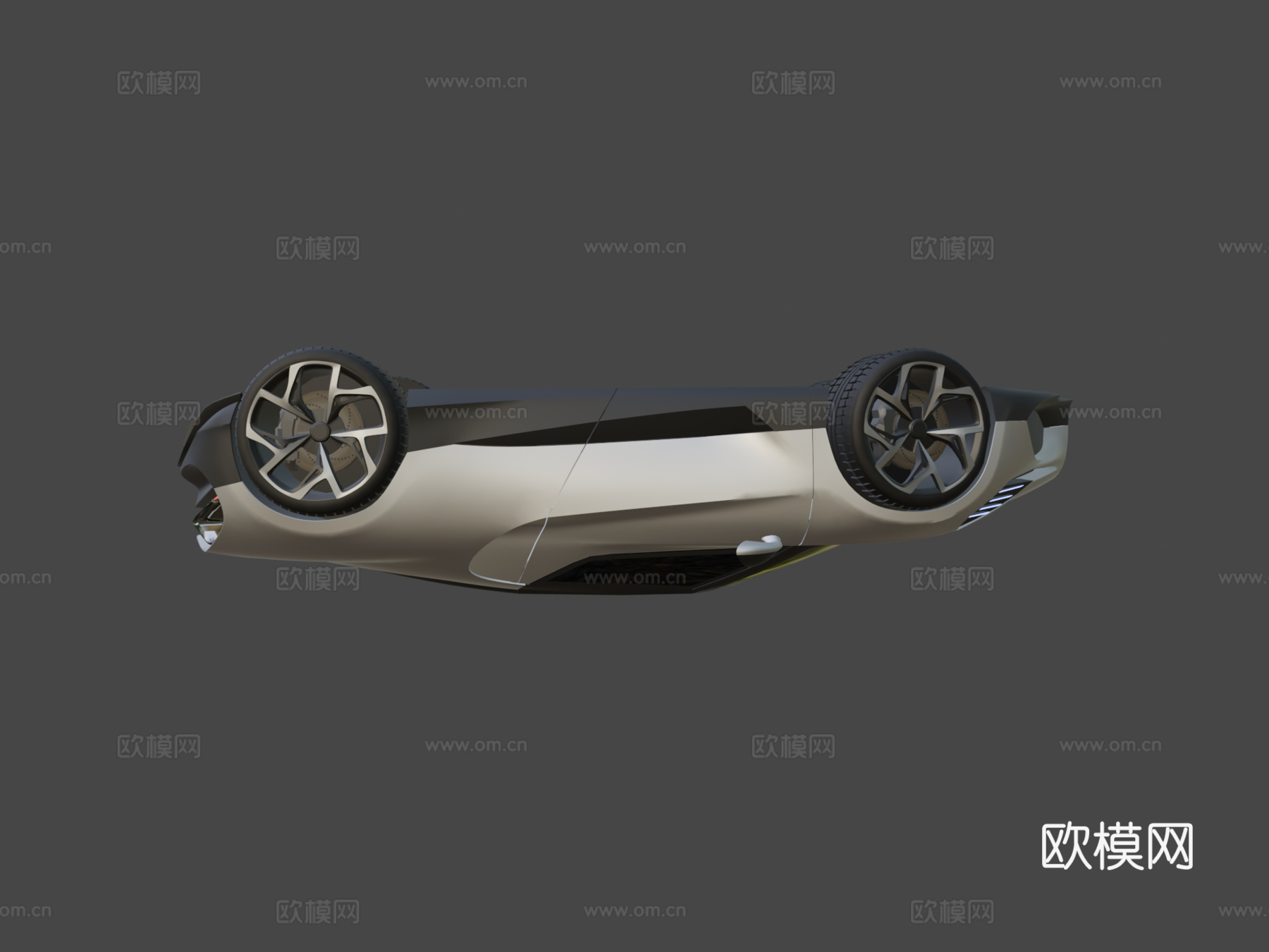 布加迪 W16 密斯特拉尔su模型