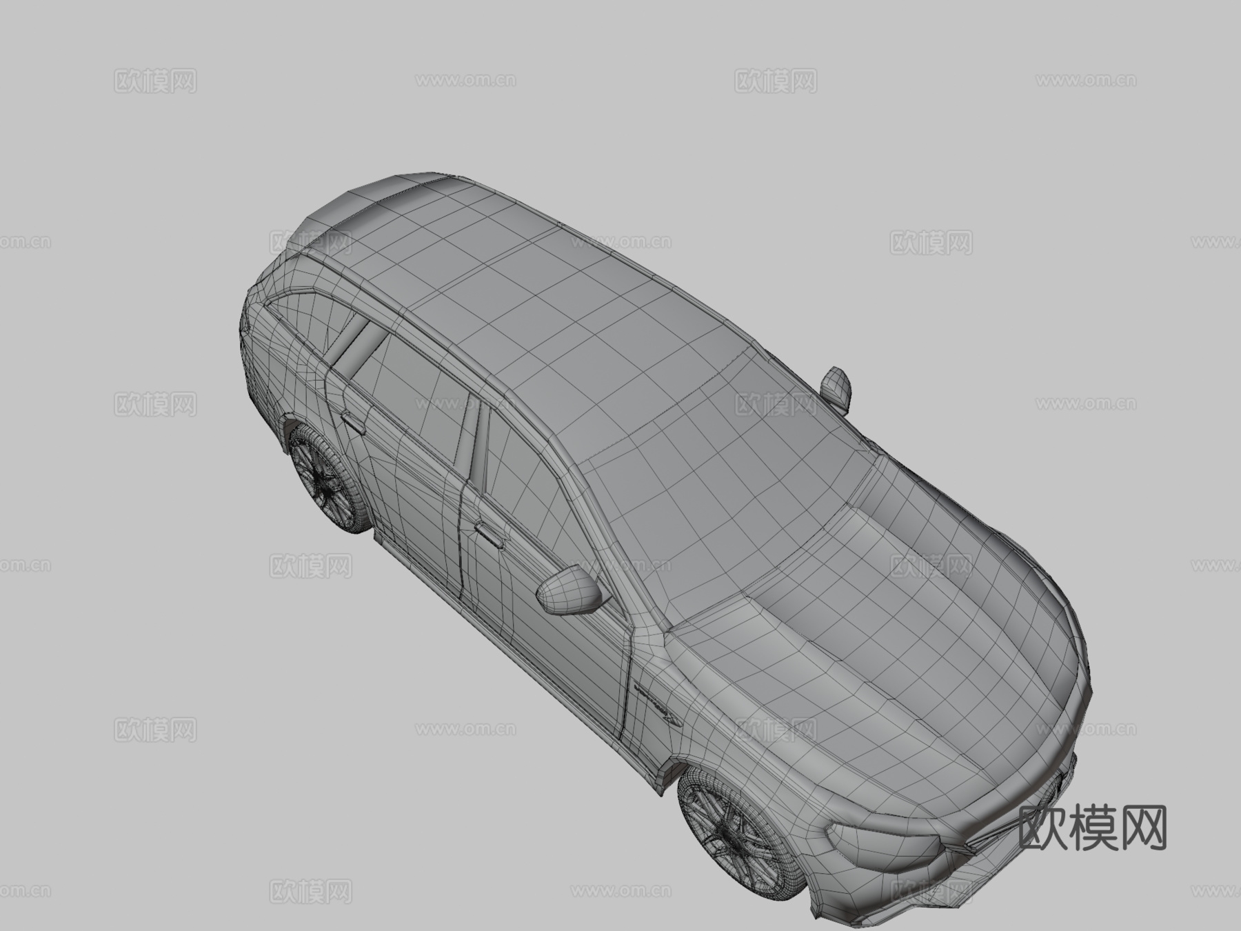 梅赛德斯奔驰 E63 AMG S 旅行车su模型