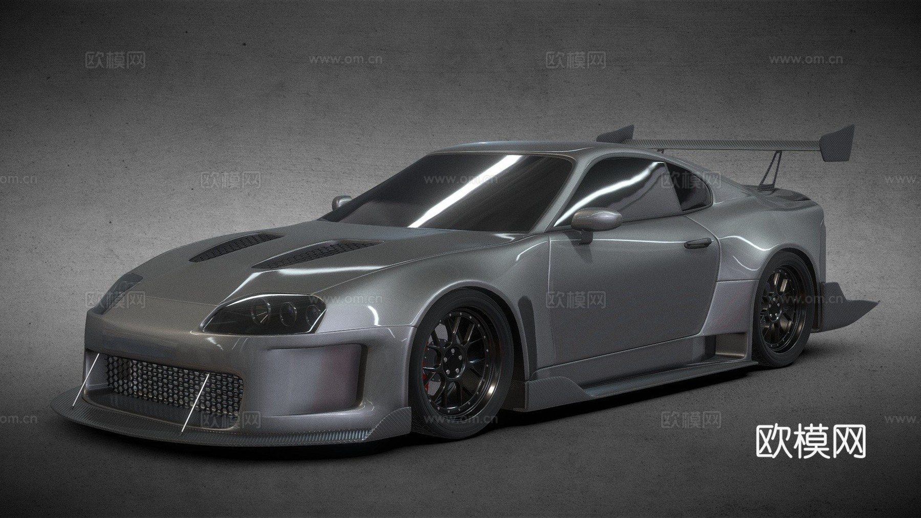 丰田Supra MK4调校版su模型