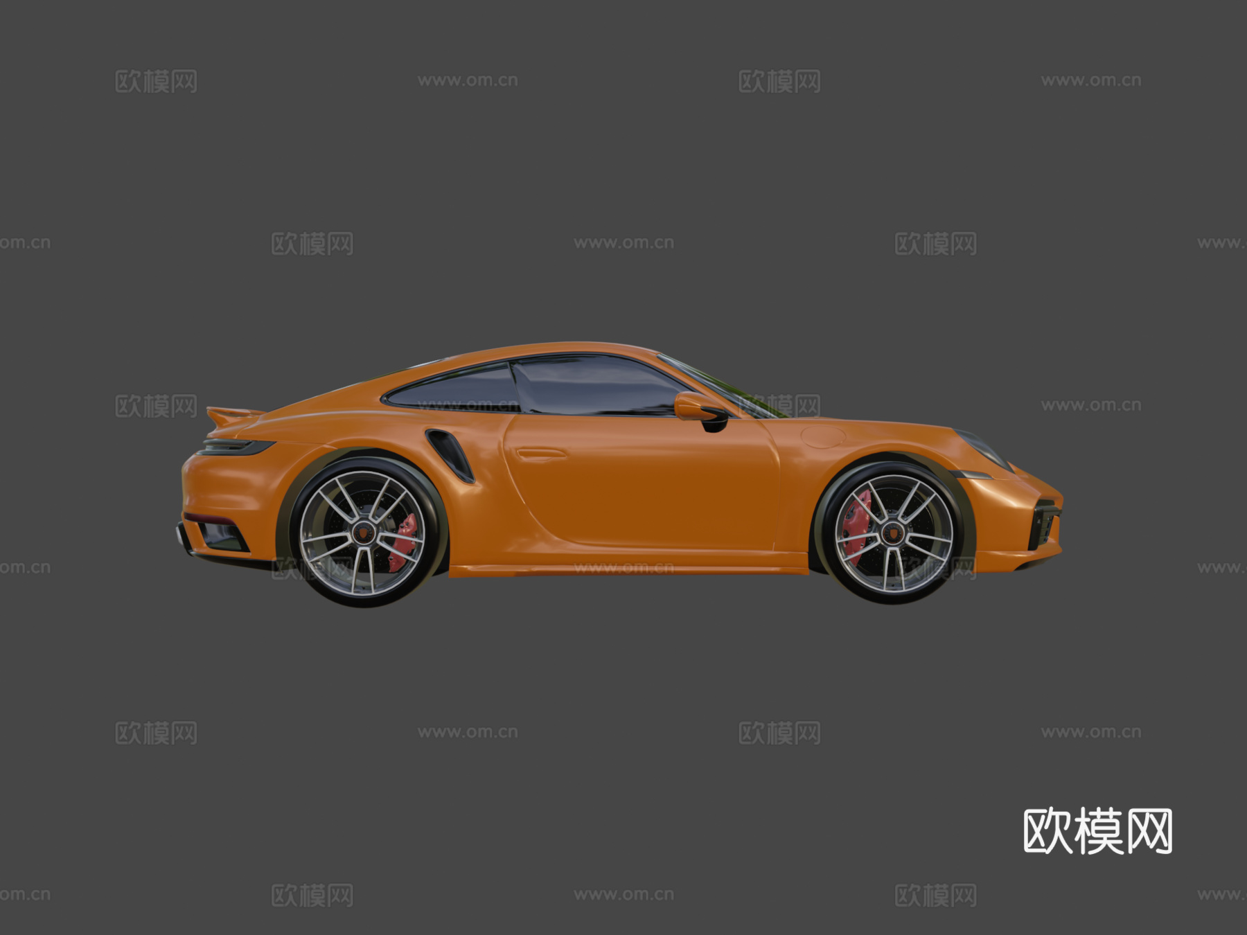 保时捷911 Turbo Ssu模型