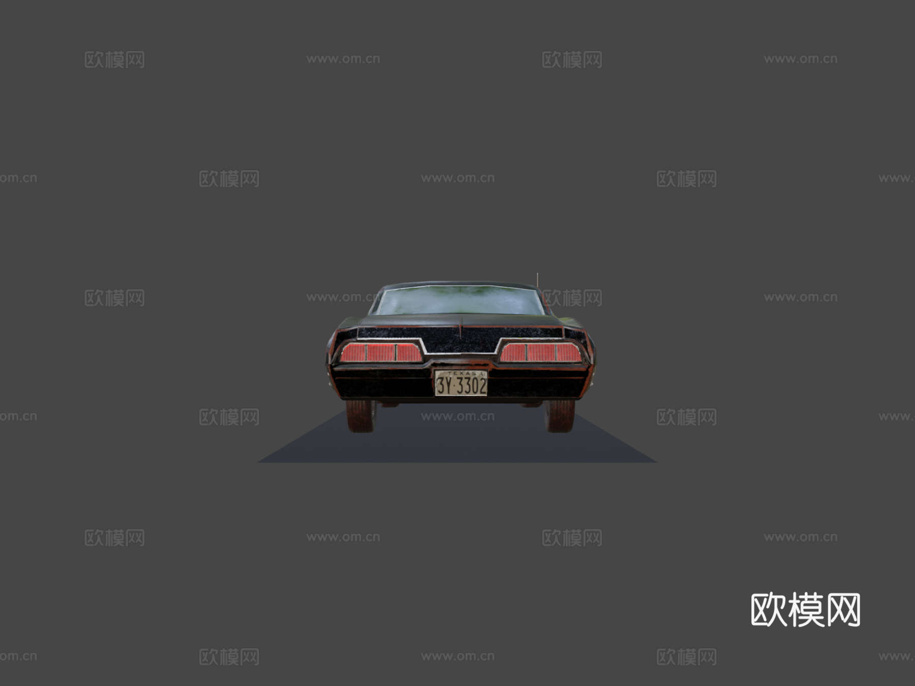 雪佛兰黑斑羚1967-超自然su模型