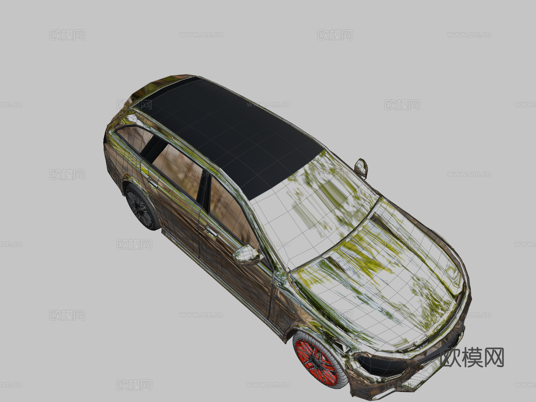 梅赛德斯奔驰 E63 AMG S 旅行车su模型