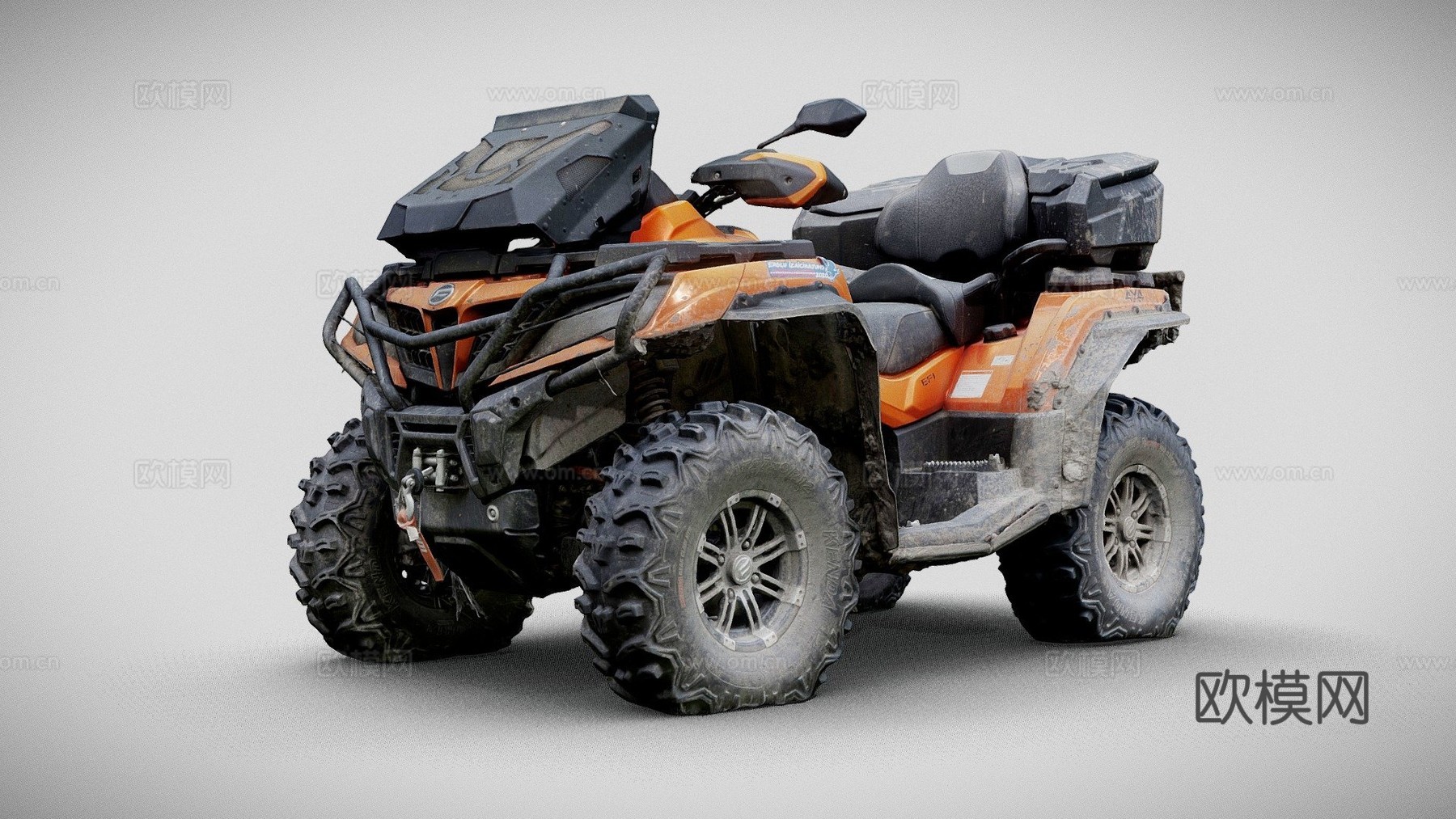 CF Moto X10 全地形车 四轮摩托车su模型