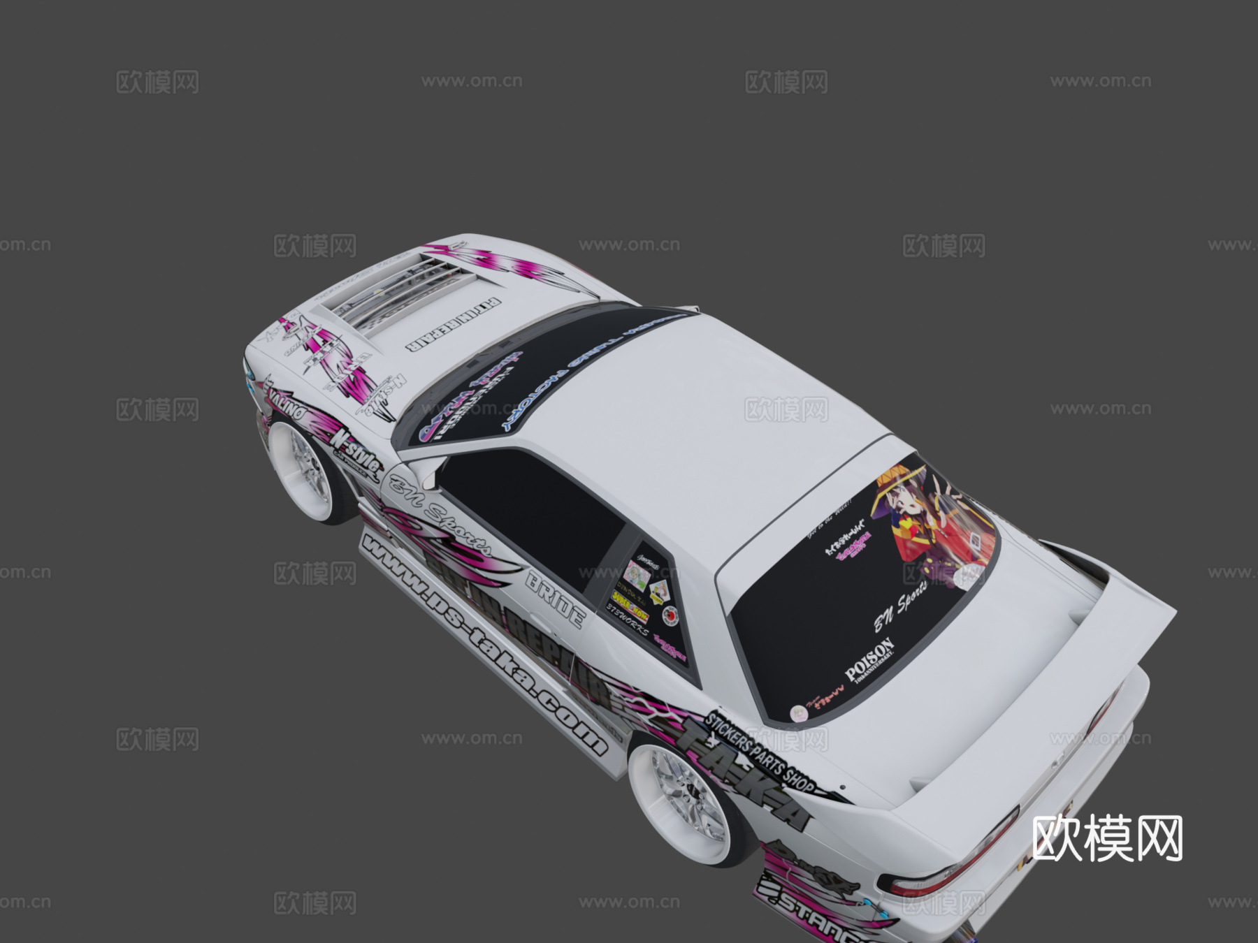 日产 Silvia S13 BN Sporsu模型