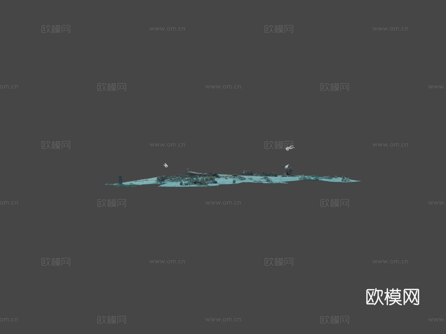 川西 H8K 艾米莉ECU 海事研究 J. 麦金农su模型