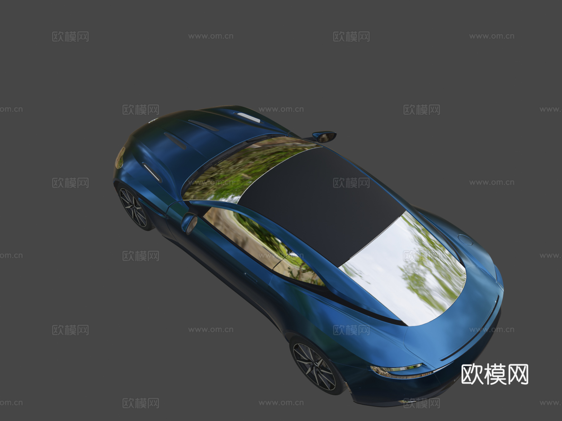 阿斯顿马丁DB115.2升双涡轮增压V12su模型