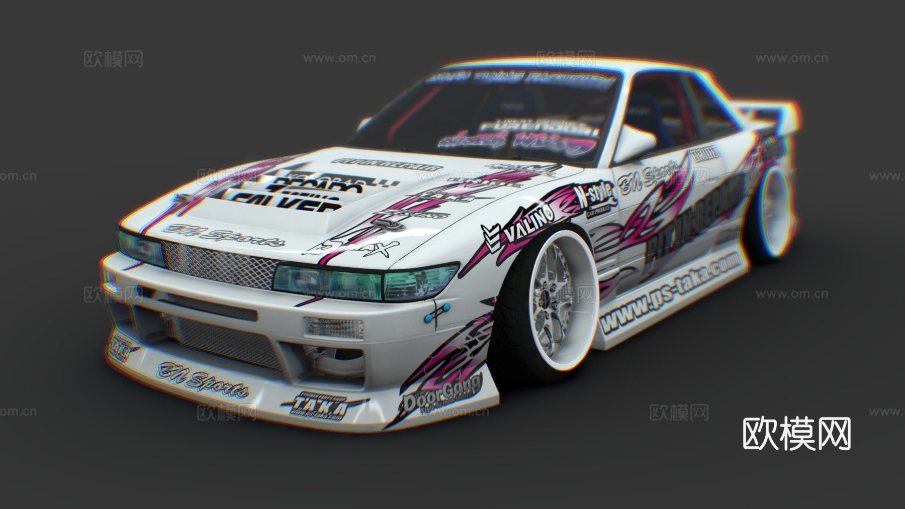 日产 Silvia S13 BN Sporsu模型