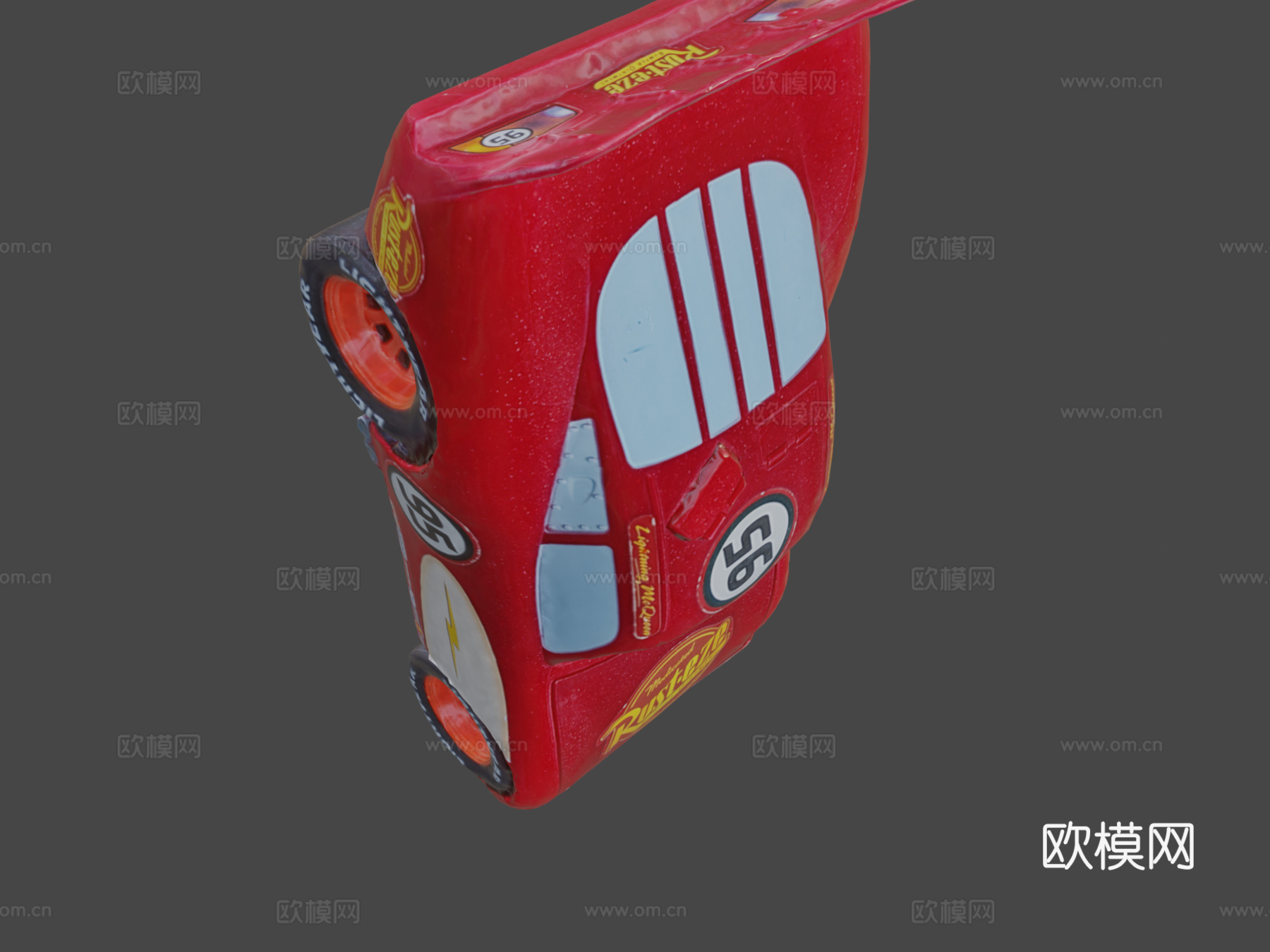 麦昆玩具车 扫描su模型