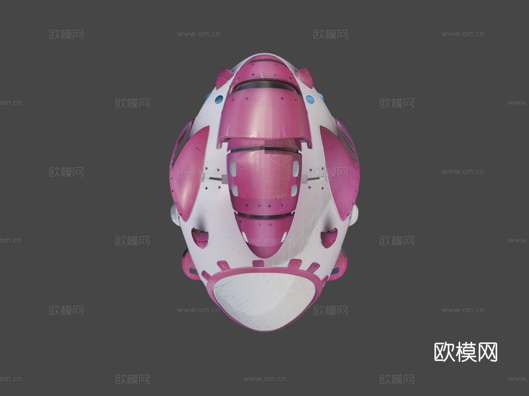 跳过腿部训练日-宇宙飞船su模型