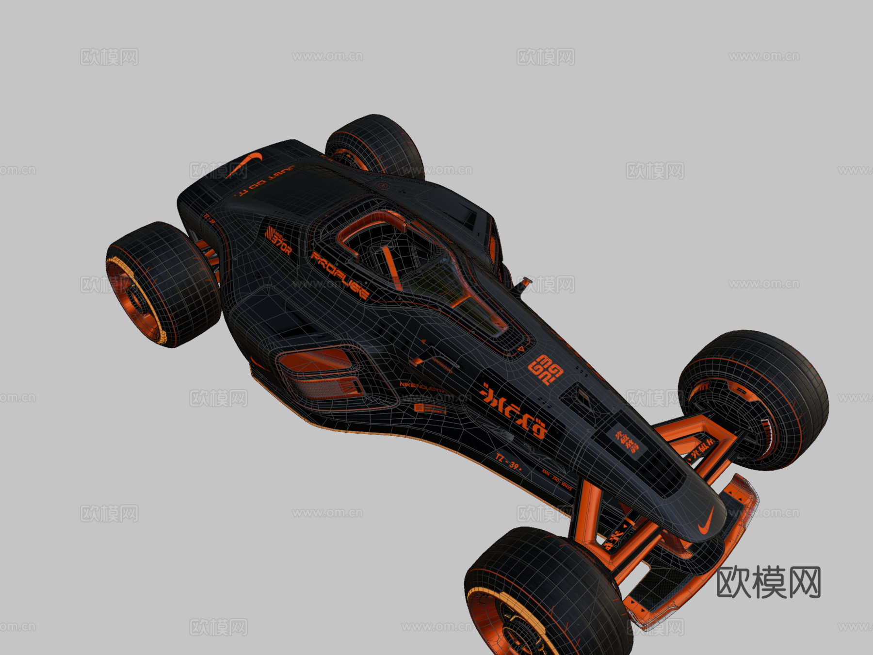 NIKE PROFUSE  赛道狂飙su模型