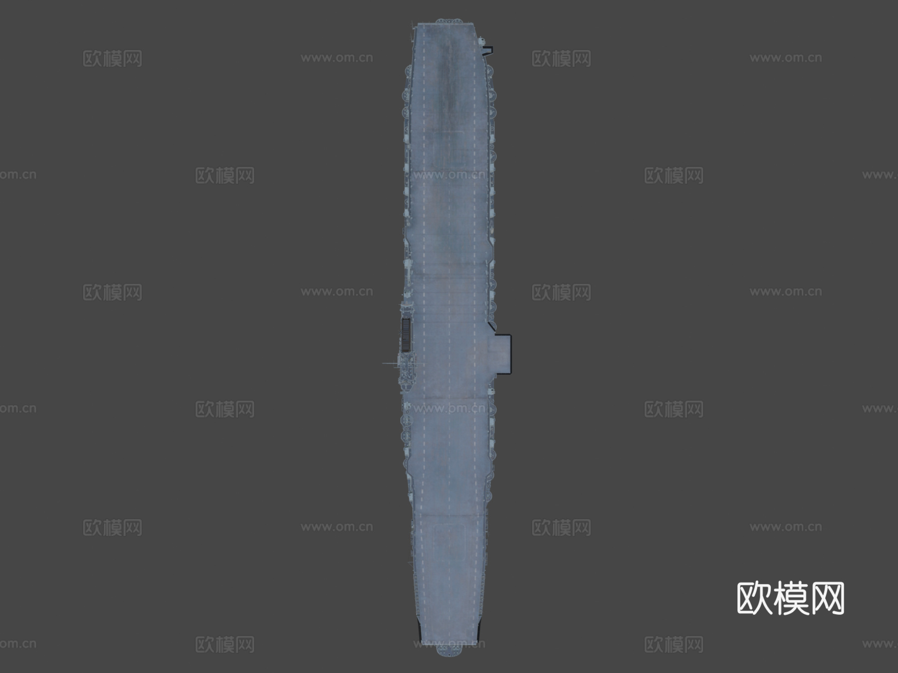 USS 中途岛号su模型