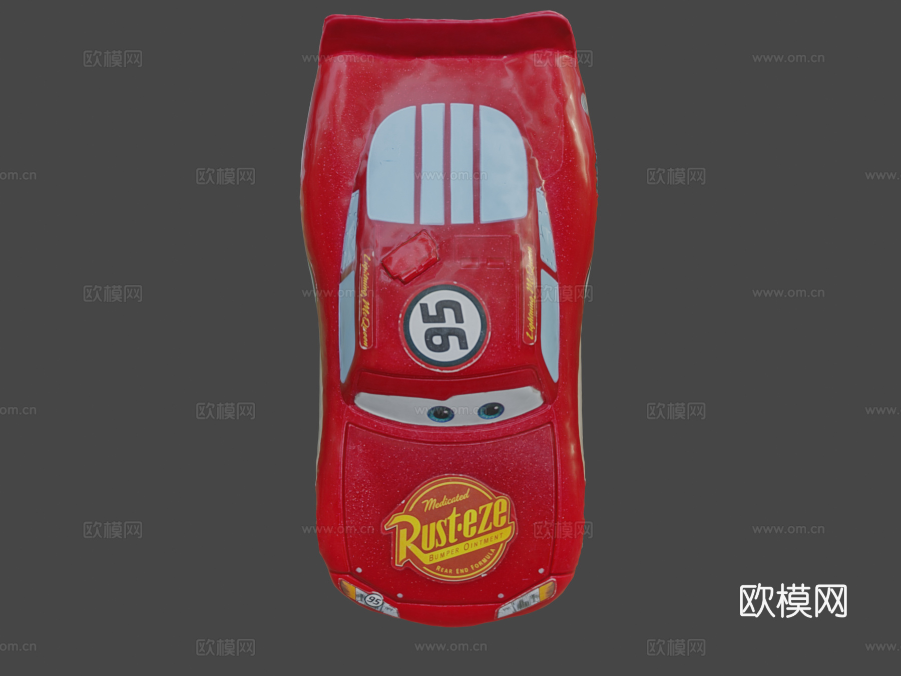 麦昆玩具车 扫描su模型