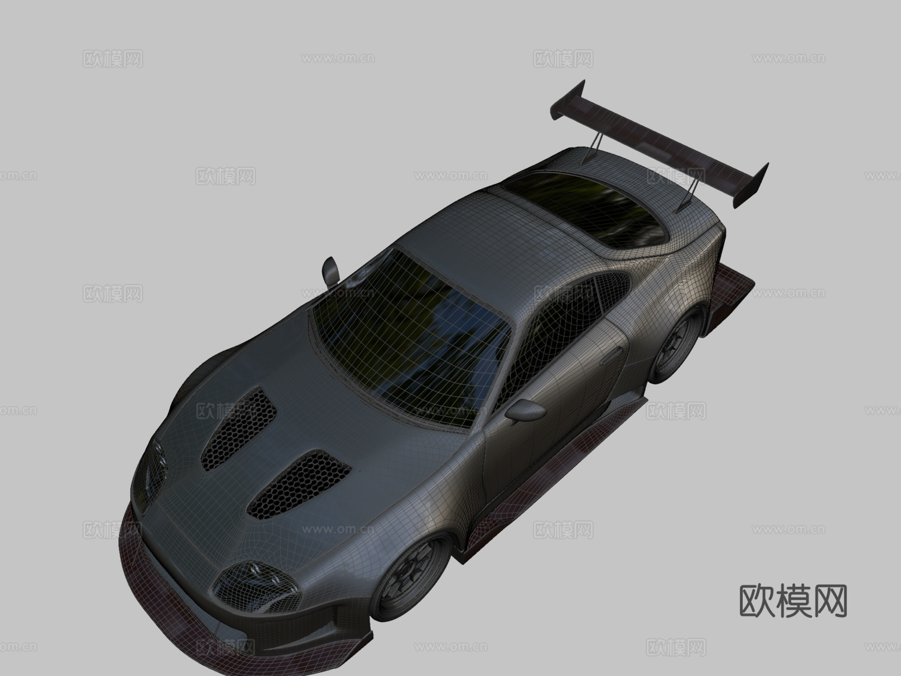 丰田Supra MK4调校版su模型