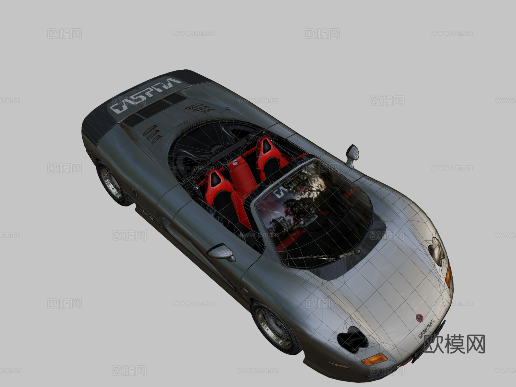 Jiotto Caspita 跑车 1989 作者 Alexsu模型