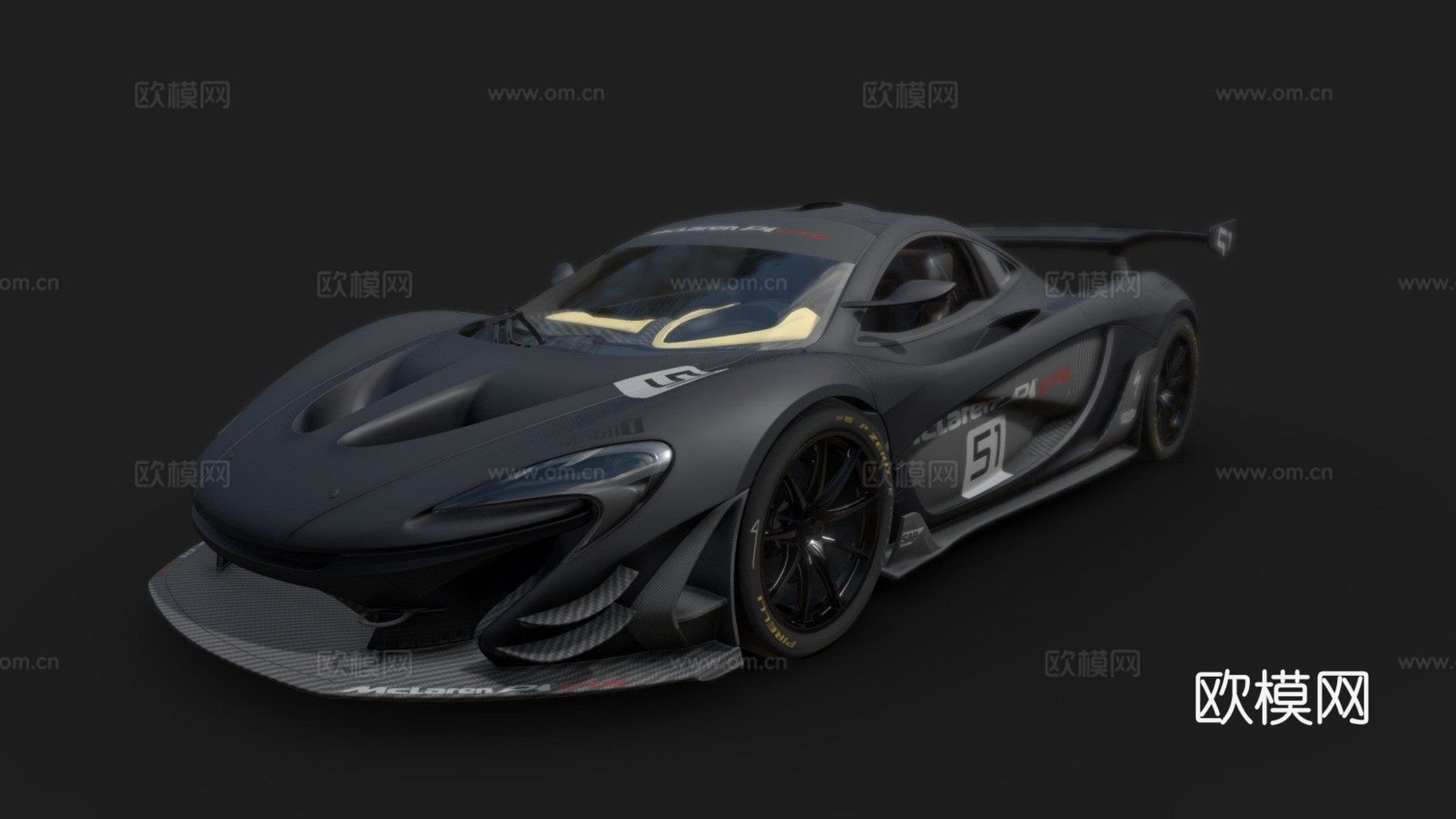 迈凯伦 P1 GTRsu模型