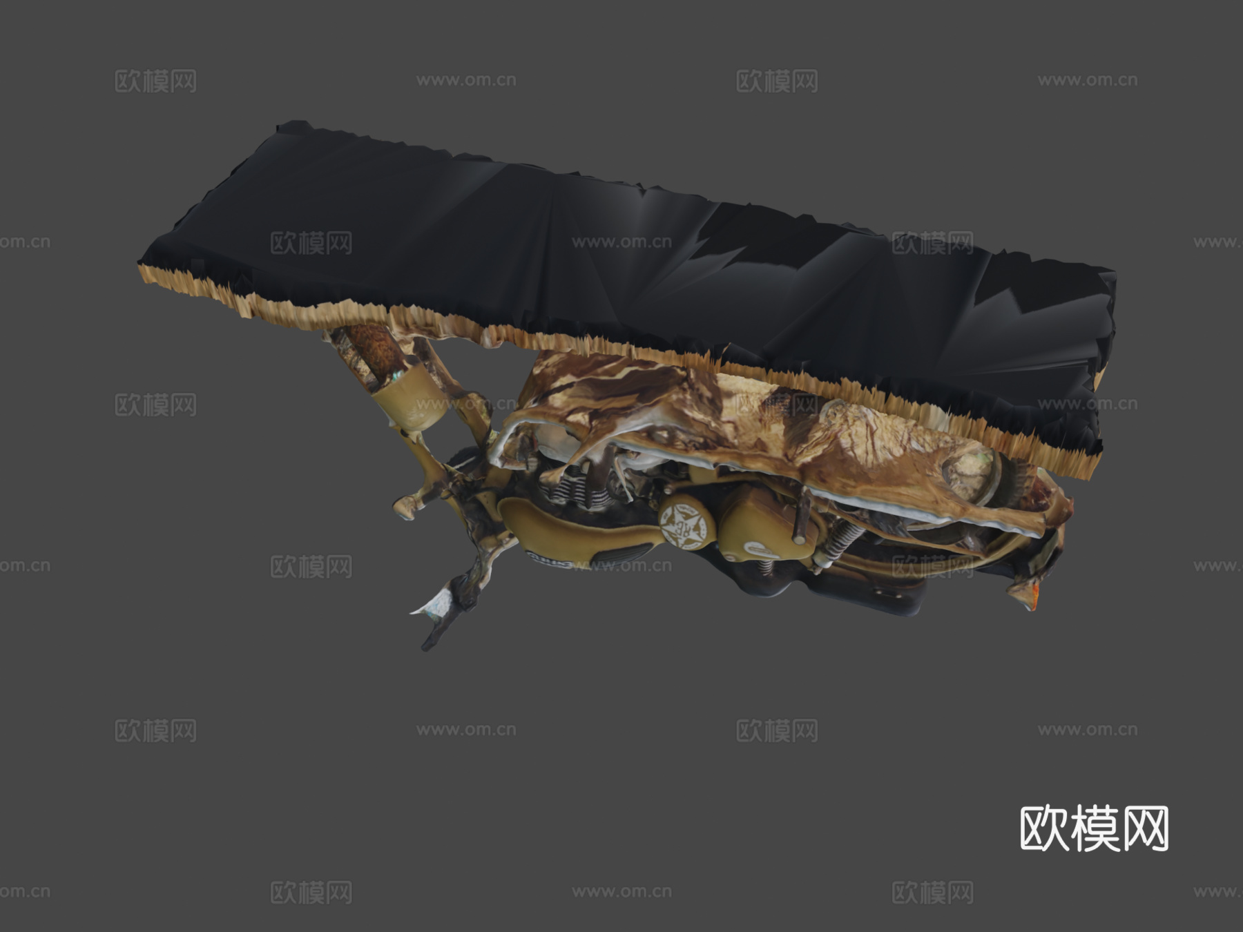 摩托车  皇家恩菲尔德su模型