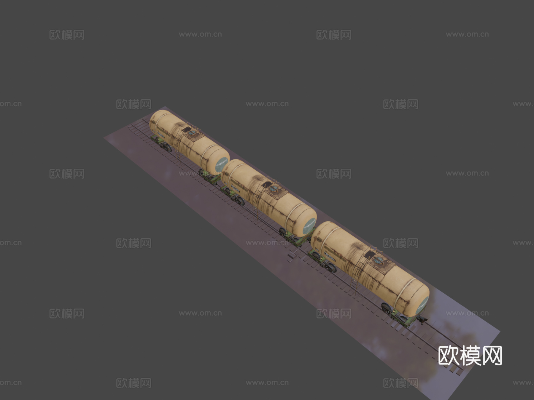 铁路油罐车 .1su模型