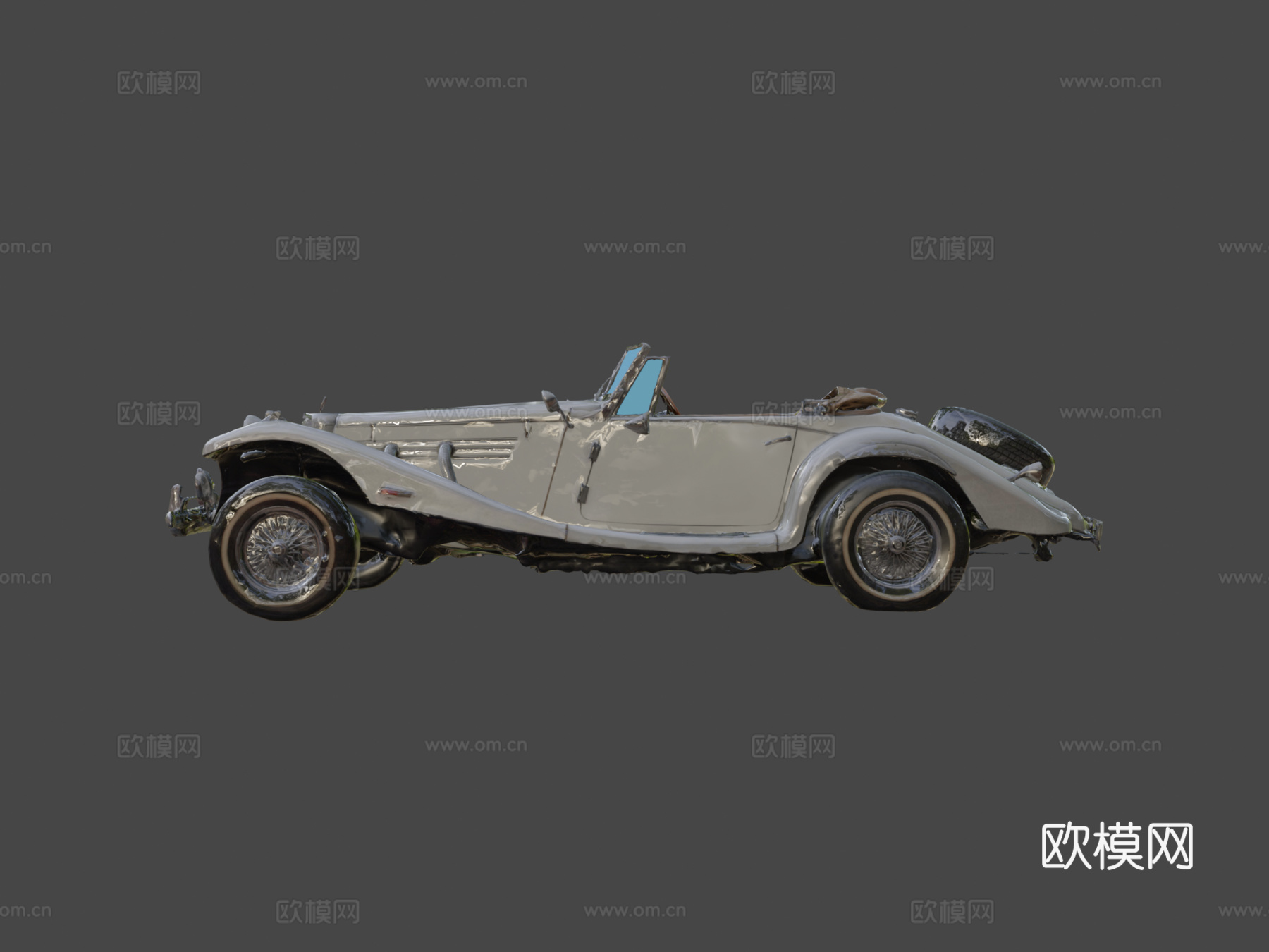 梅赛德斯-奔驰500K玛琳(1936)su模型