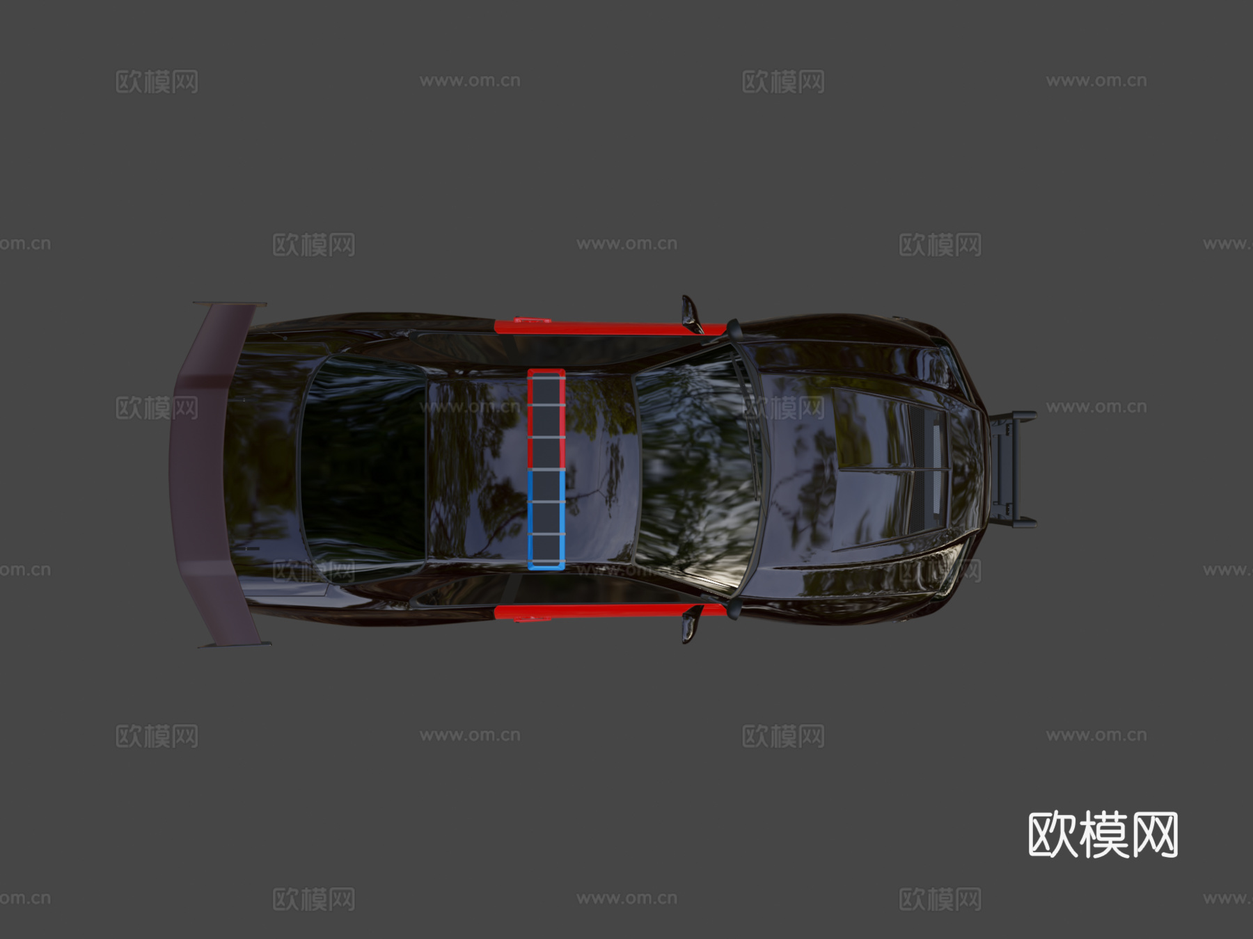 日本警车su模型