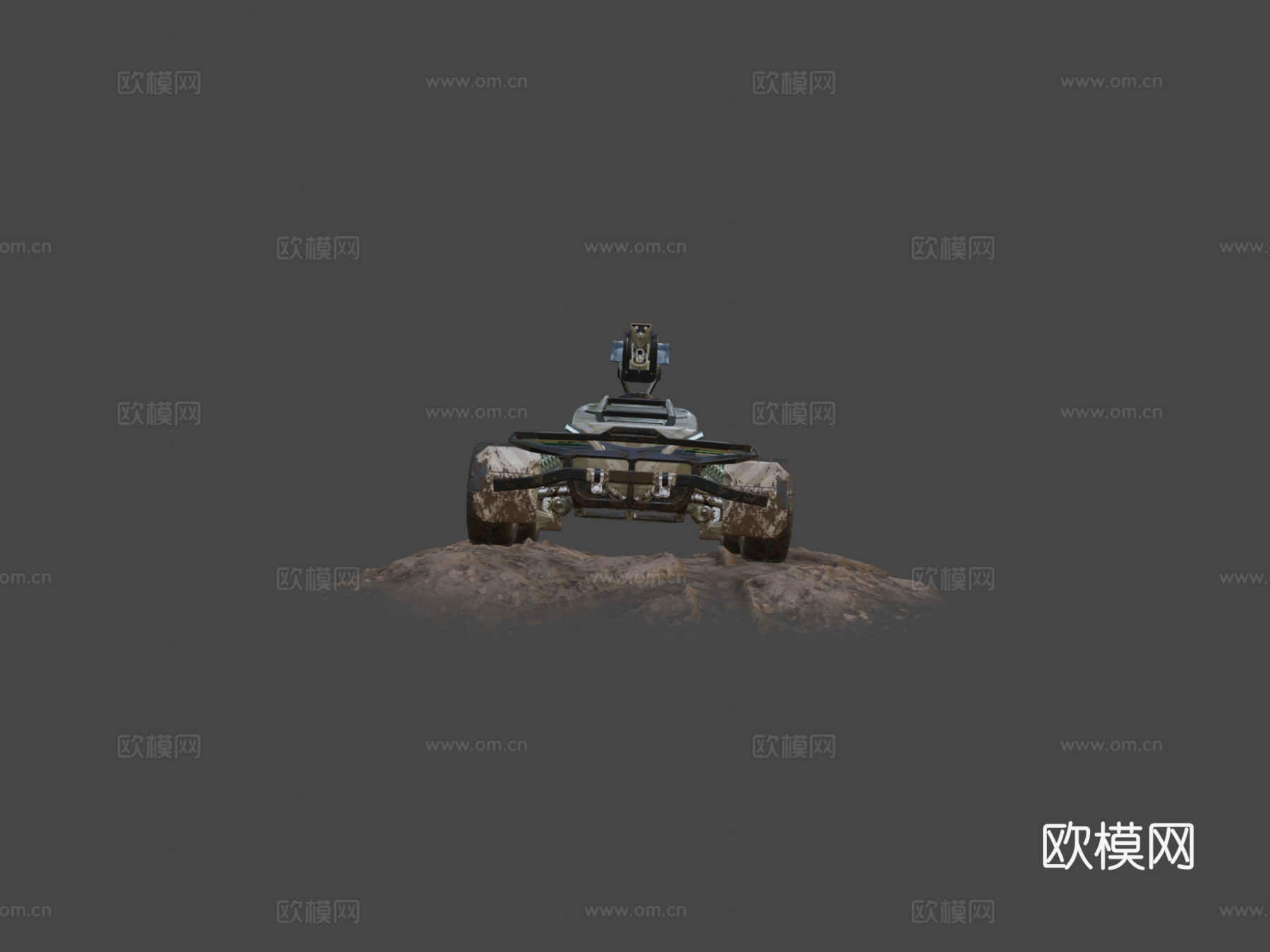 百夫长车辆  炮塔su模型