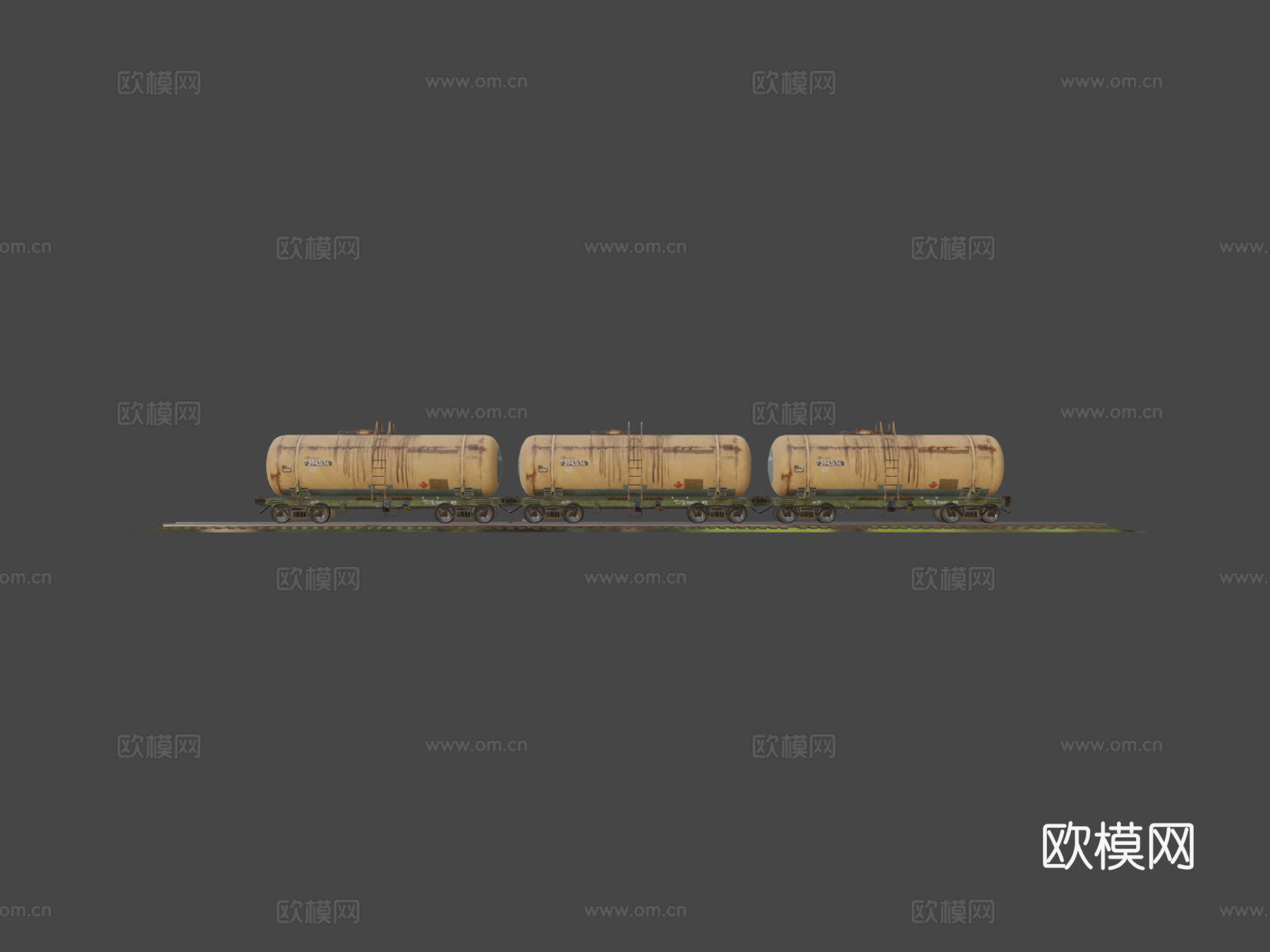 铁路油罐车 .1su模型