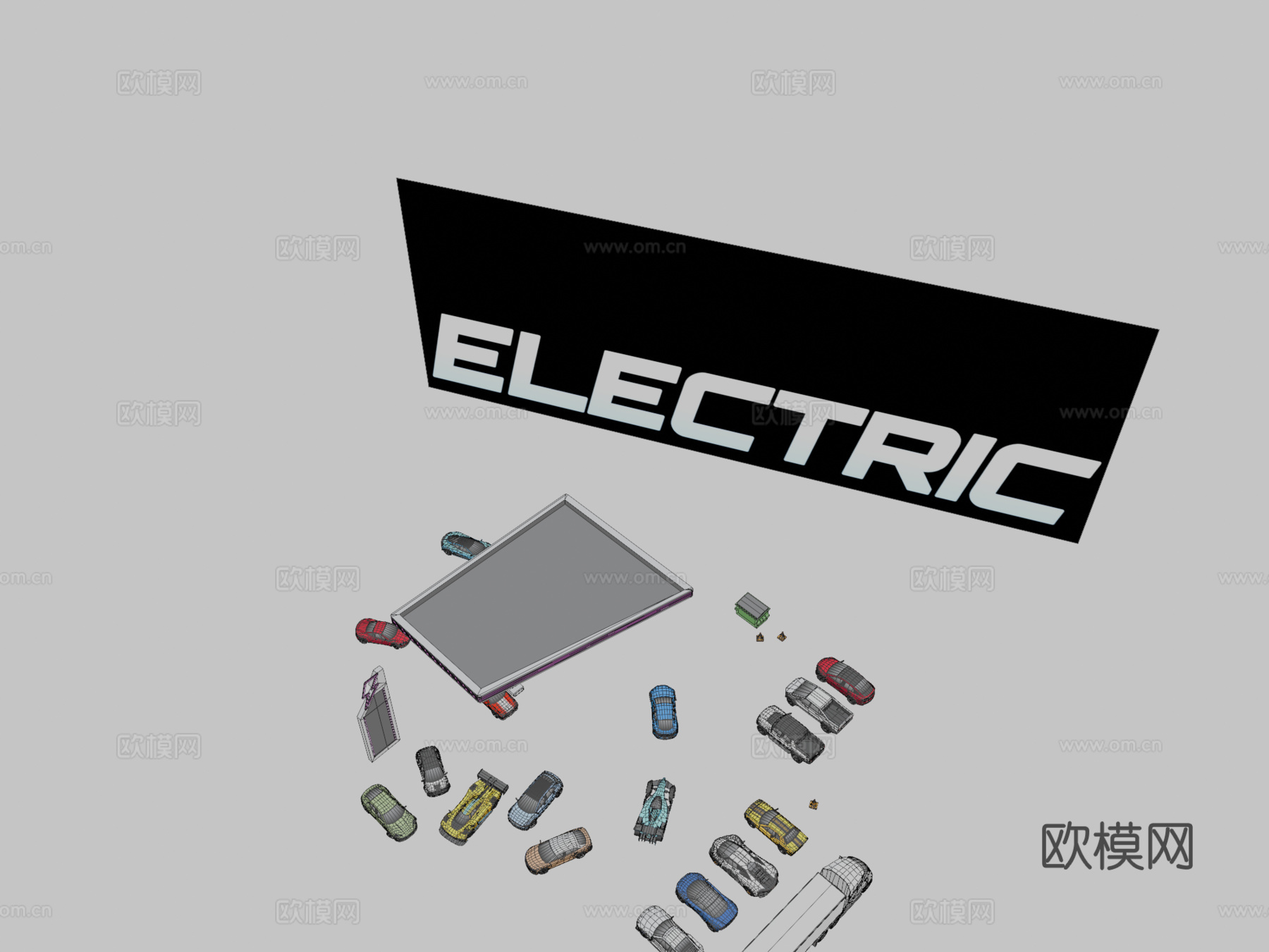 街机-电动汽车包su模型