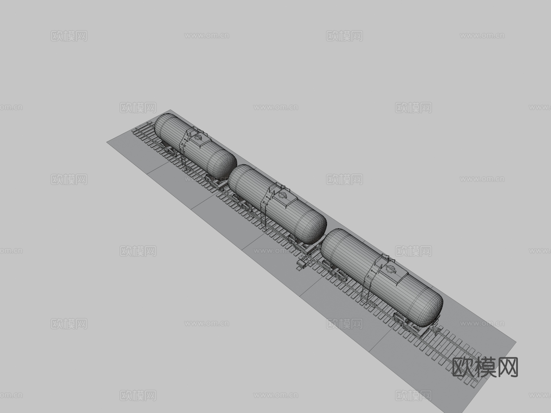 铁路油罐车 .1su模型