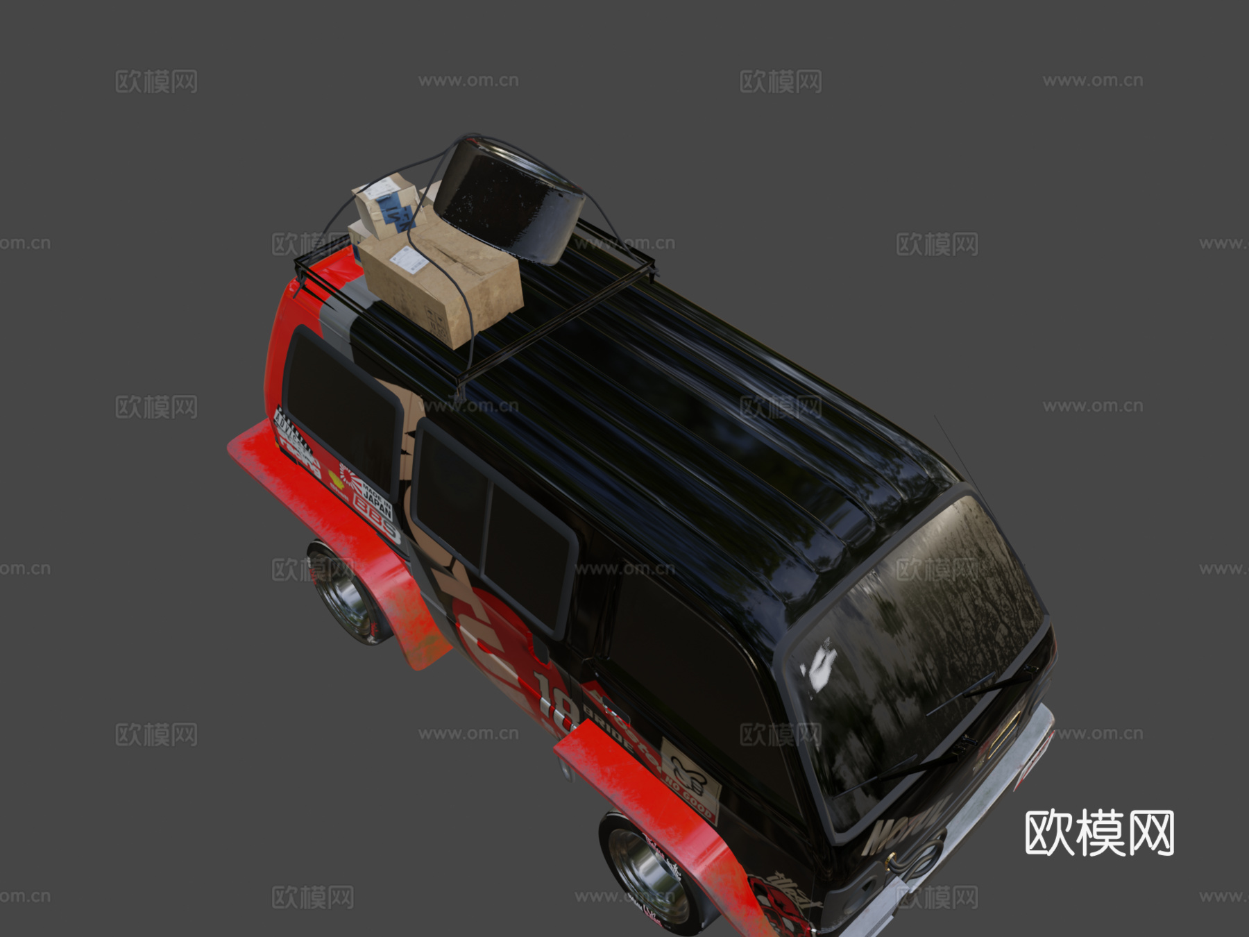 马鲁蒂铃木 Omni x Outlaw 项目su模型