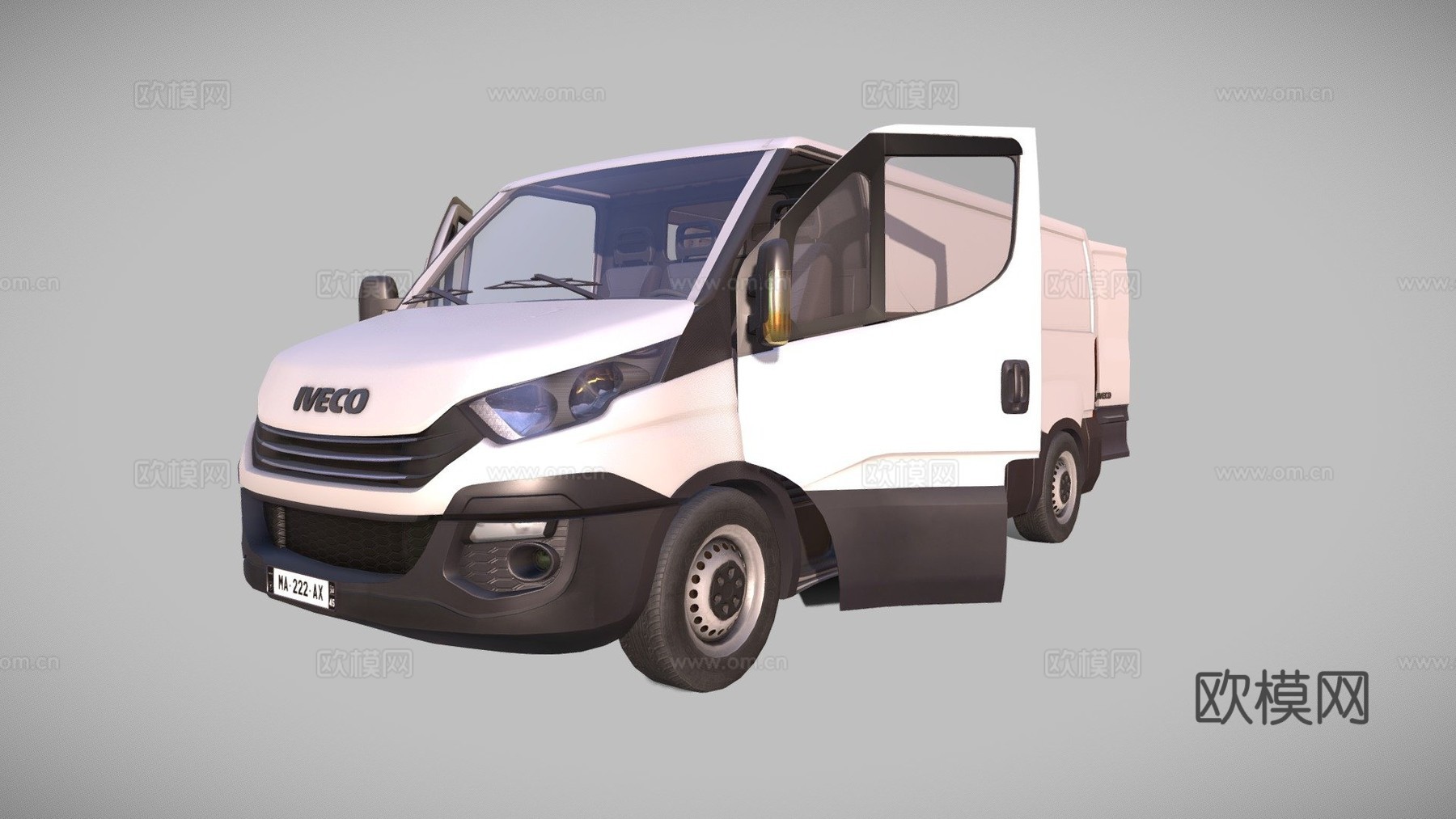 依维柯每日货车2014su模型