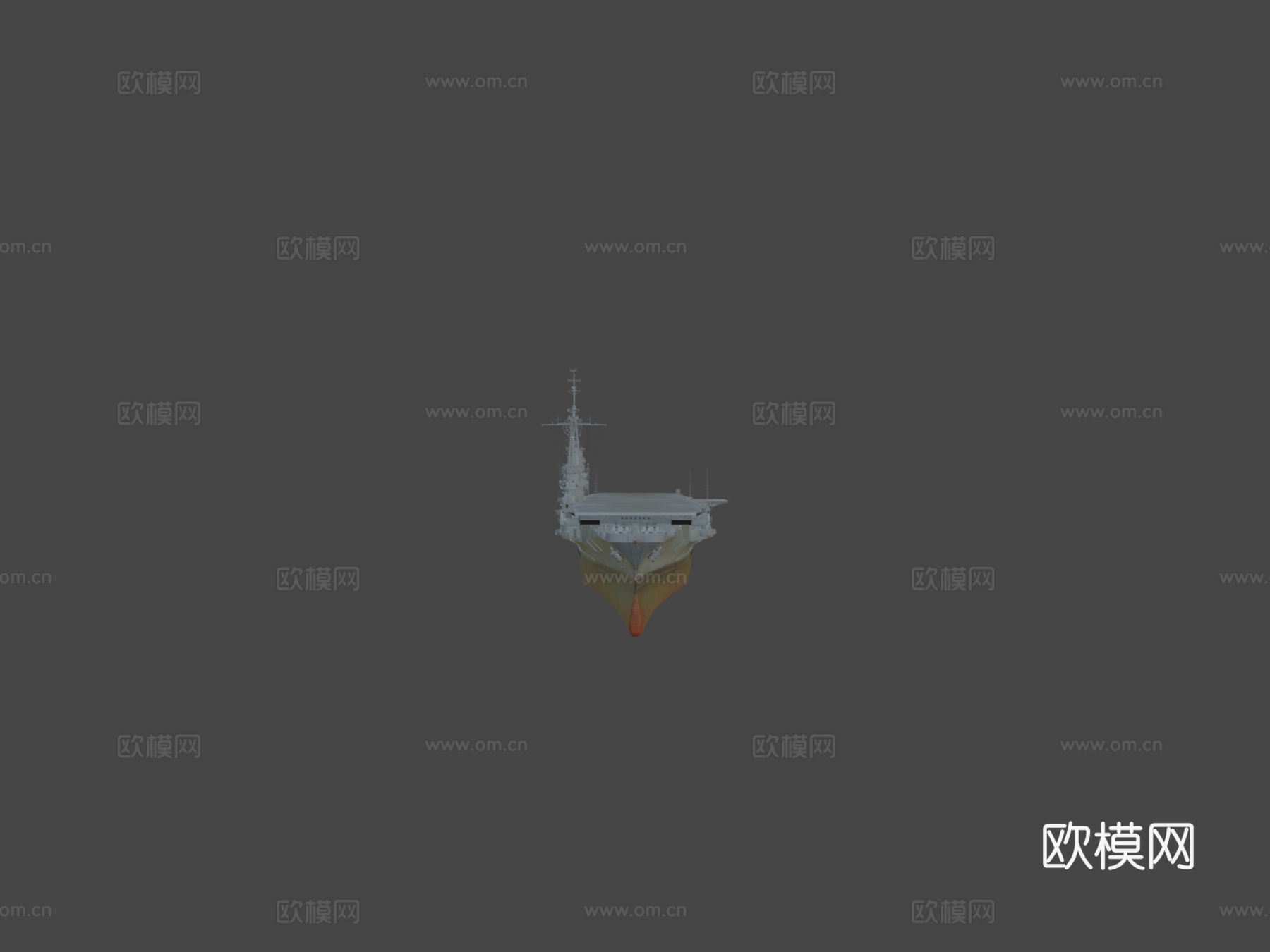 USS 中途岛号su模型