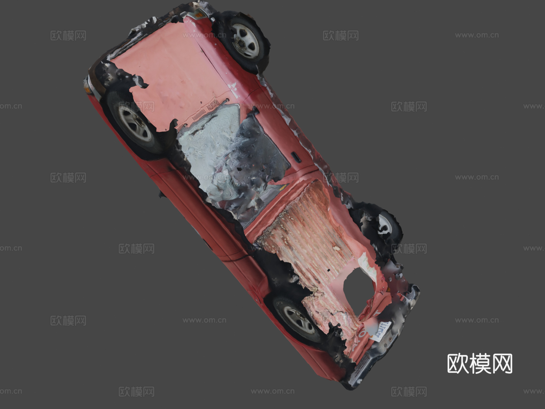 丰田皮卡su模型