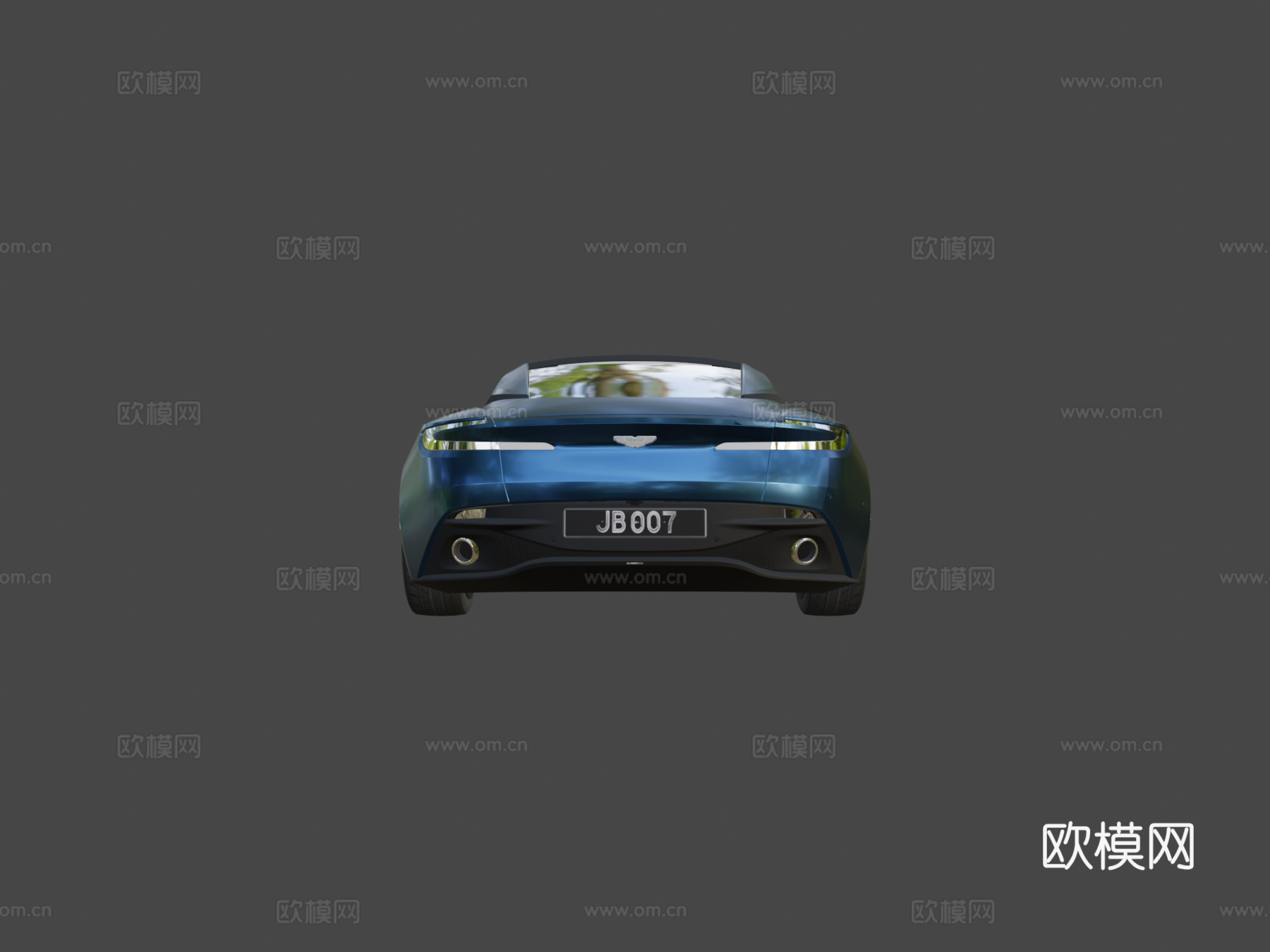 阿斯顿马丁DB115.2升双涡轮增压V12su模型