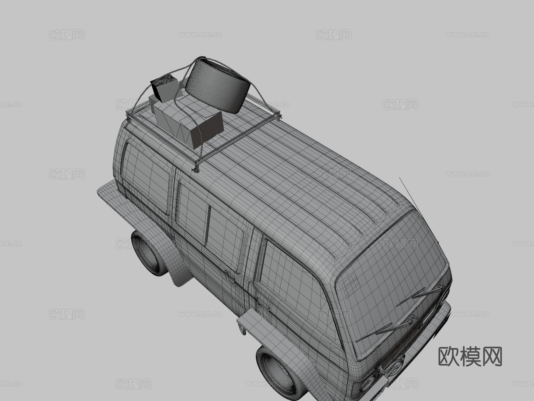 马鲁蒂铃木 Omni x Outlaw 项目su模型