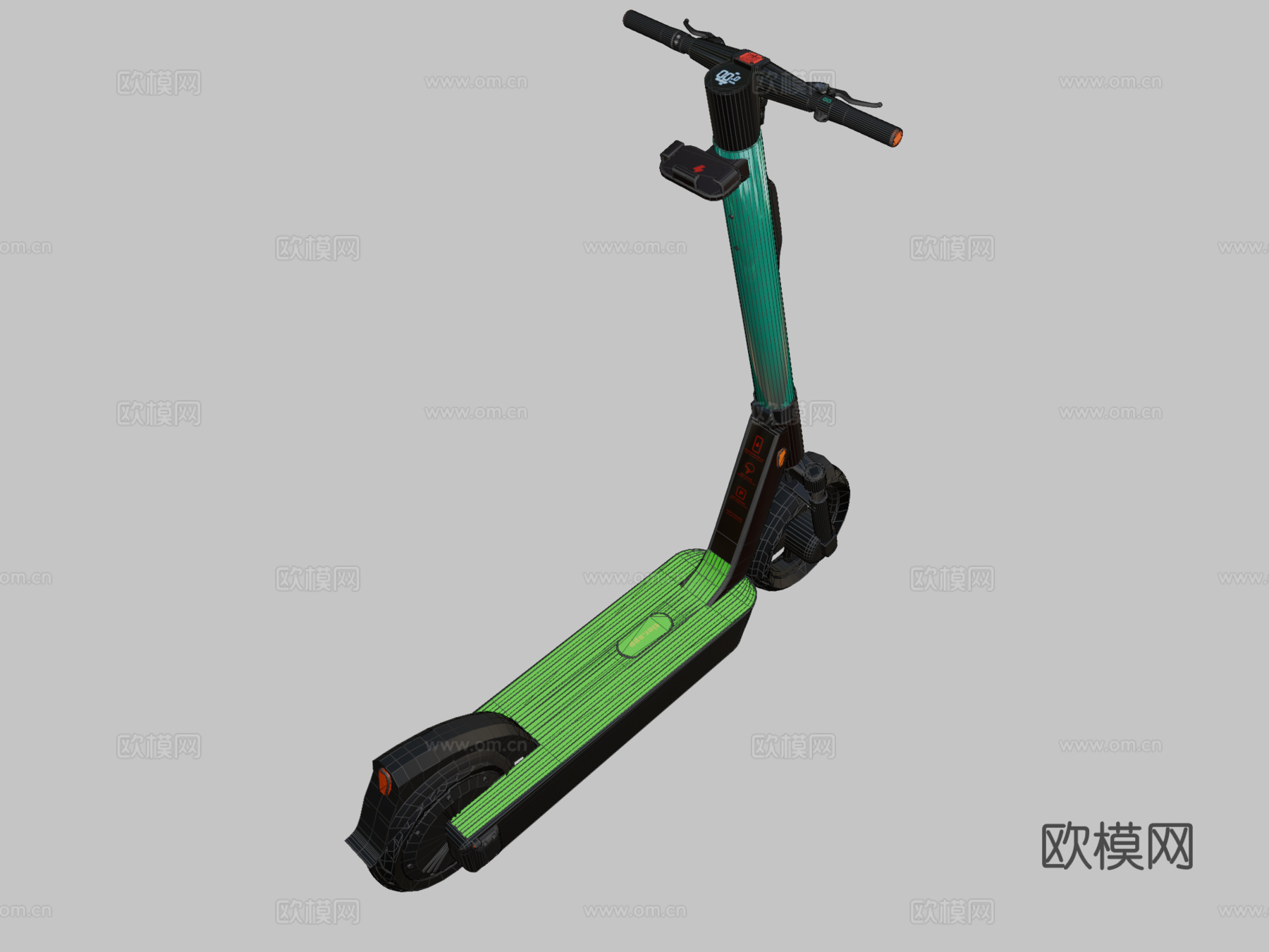 等级 踏板车su模型