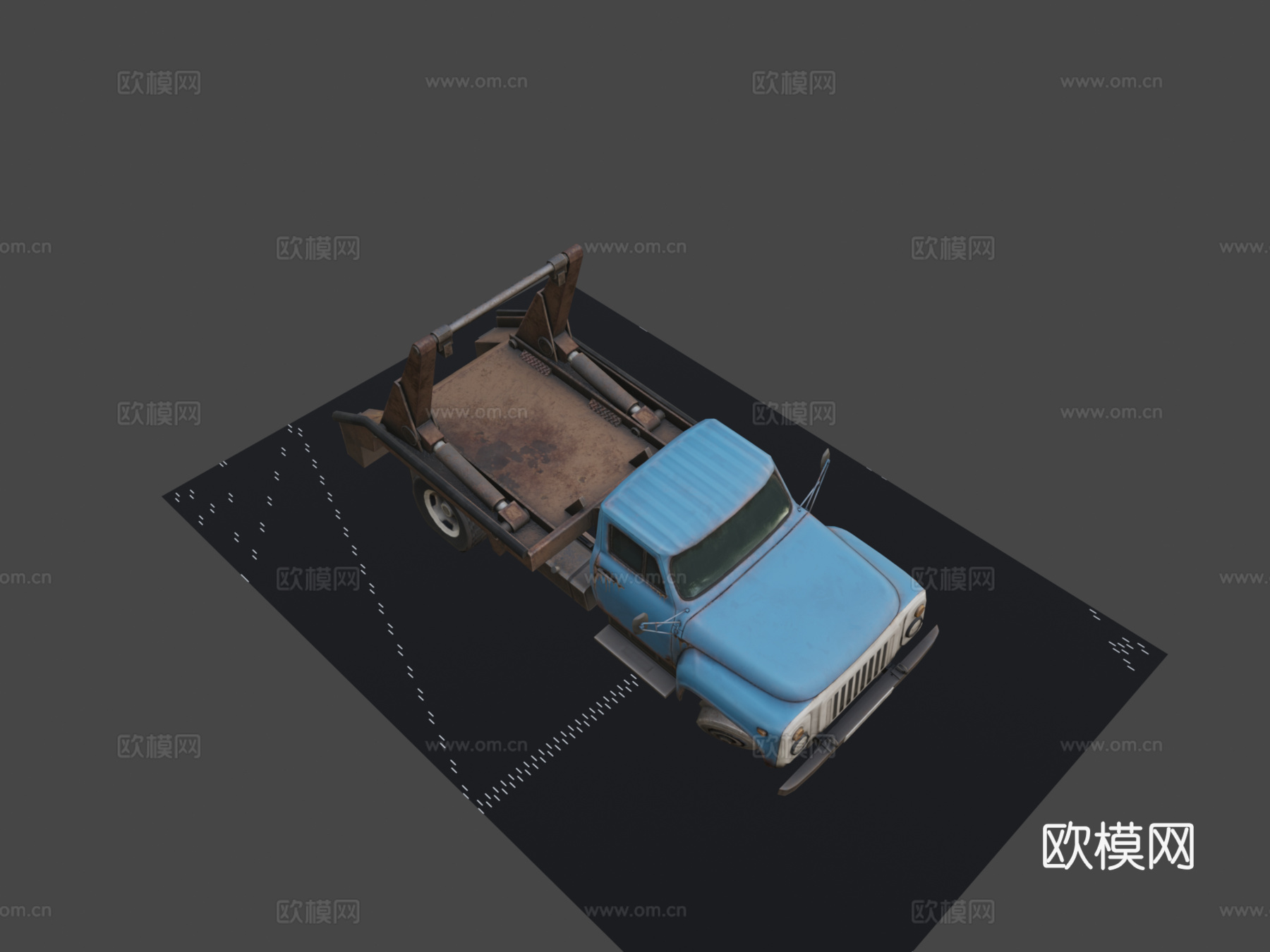 半条命 2  GAZ 52su模型