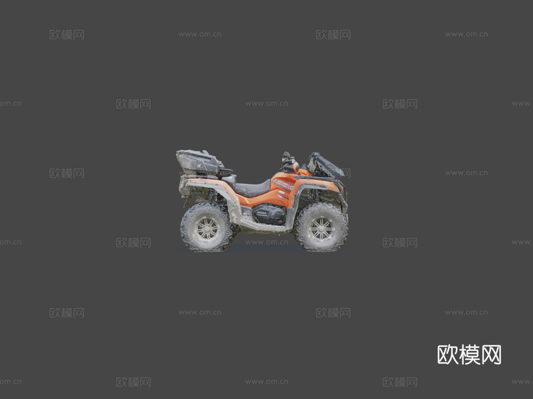 CF Moto X10 全地形车 四轮摩托车su模型