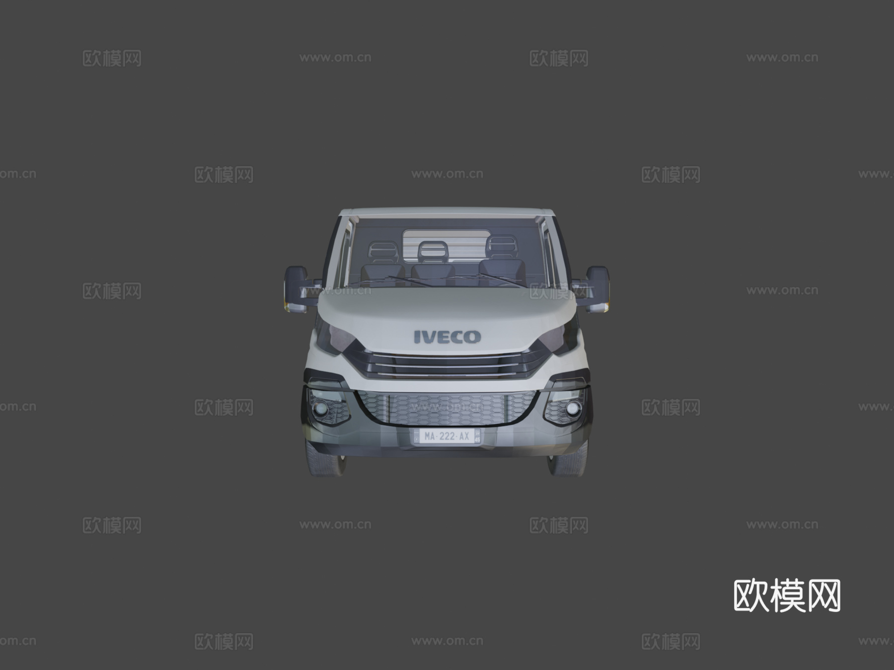 依维柯每日货车2014su模型