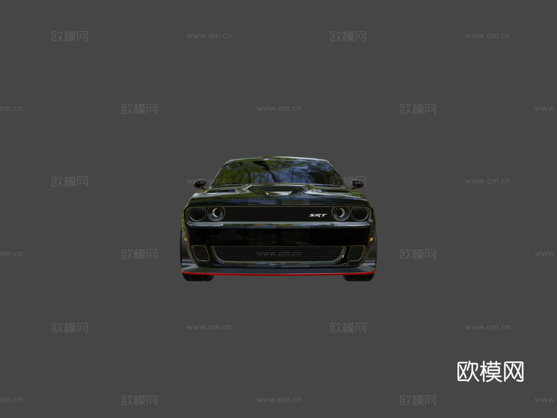 道奇 挑战者 SRT 地狱猫su模型