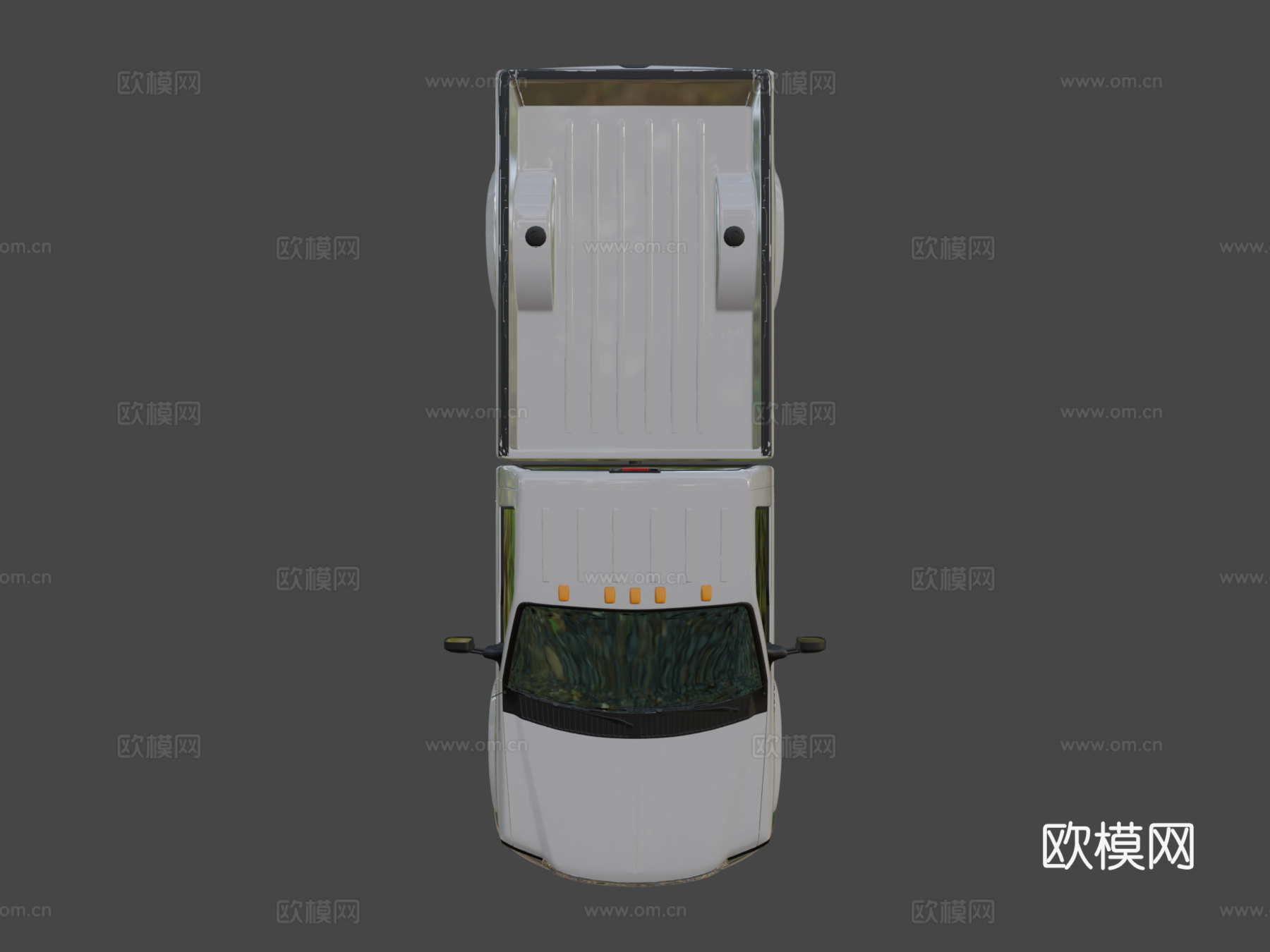 F350 超级责任高多边形su模型