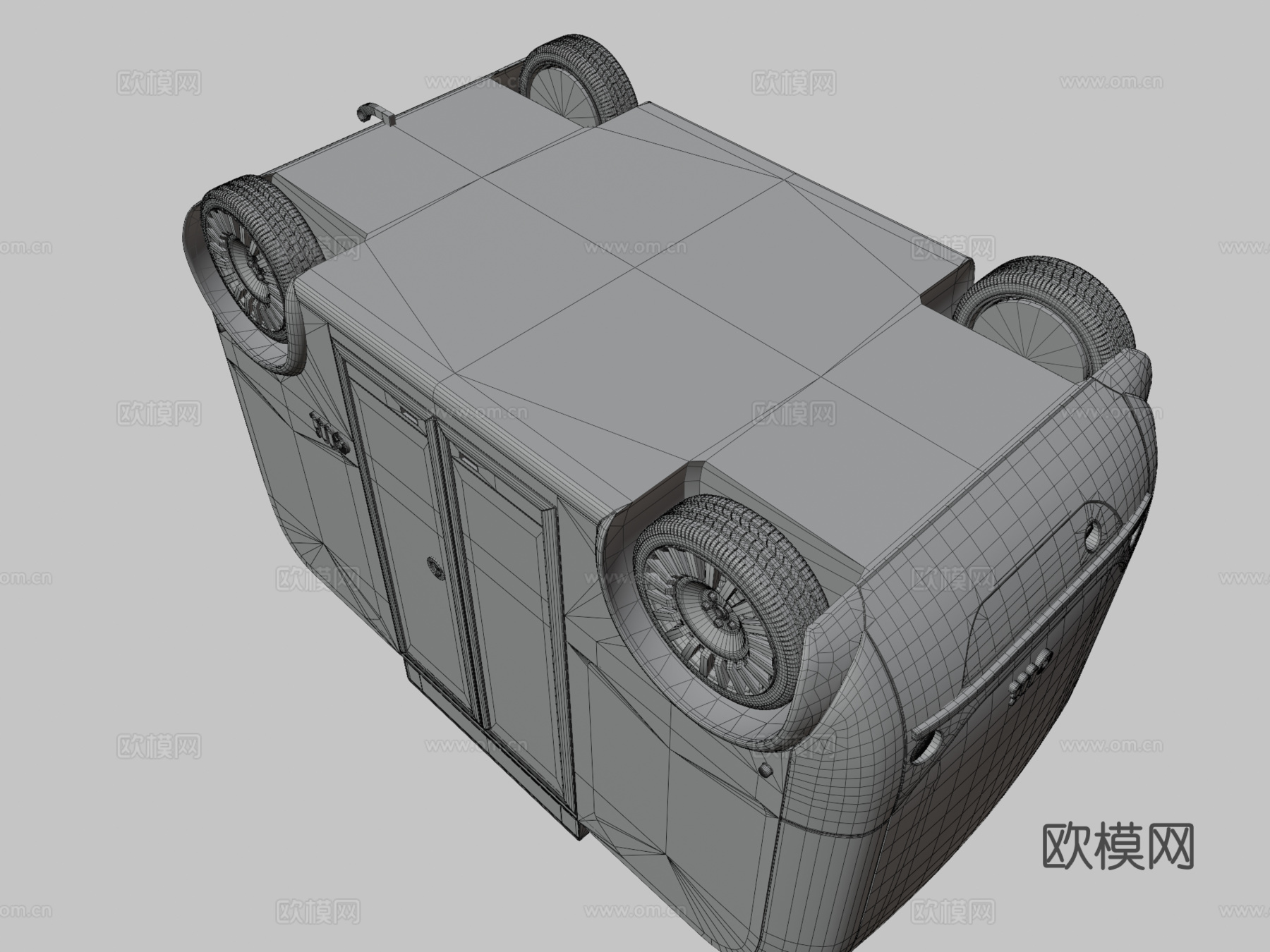 无人驾驶巴士本地汽车奥利su模型