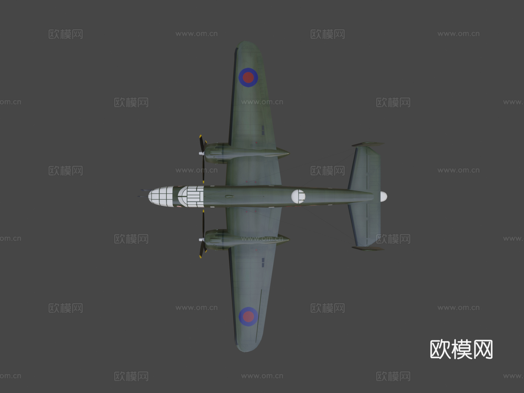 北美B25米切尔su模型