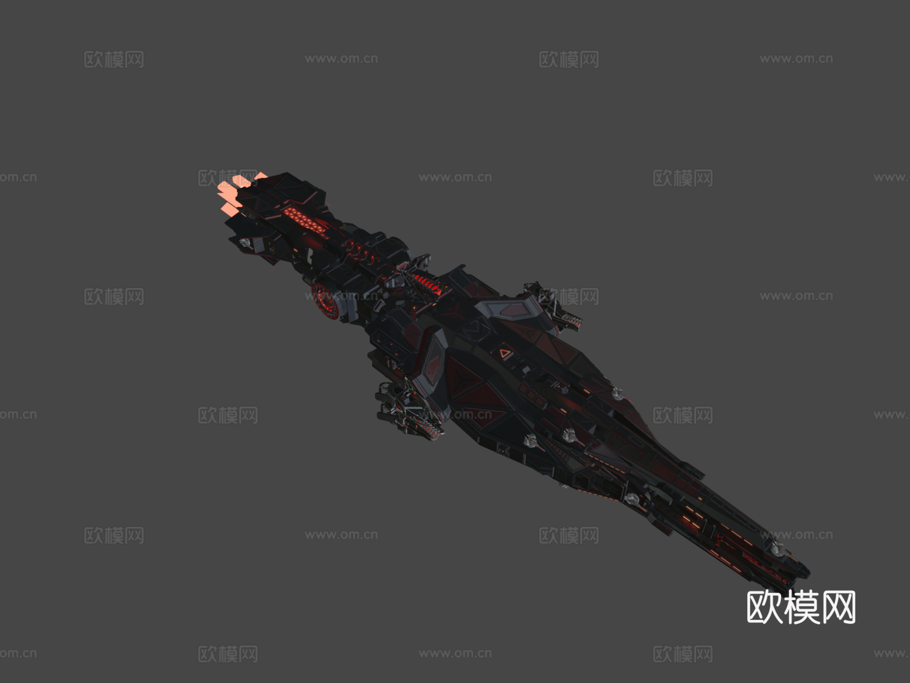 杰里科驱逐舰暴君su模型