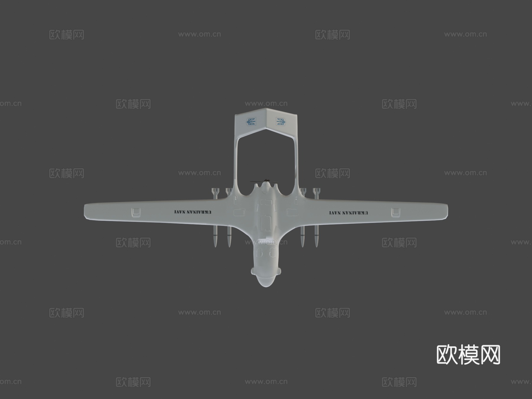 拜拉克塔尔 TB2 军事乌克兰导航su模型