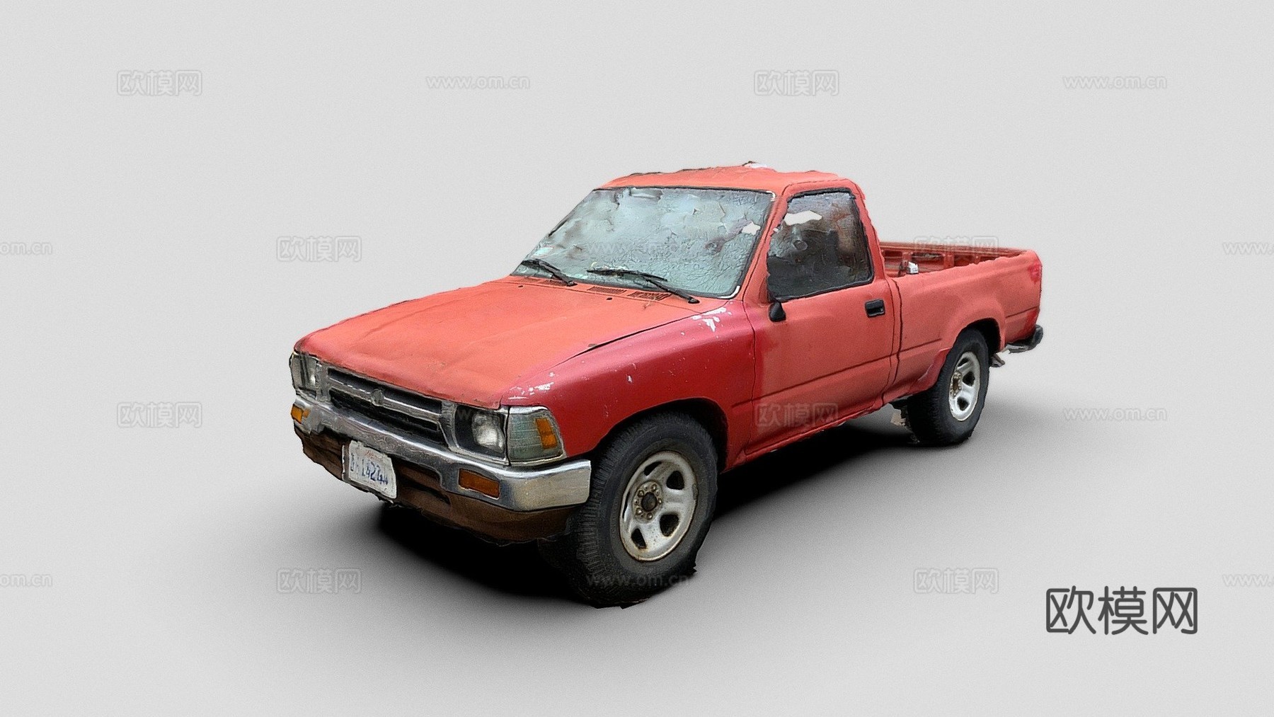 丰田皮卡su模型