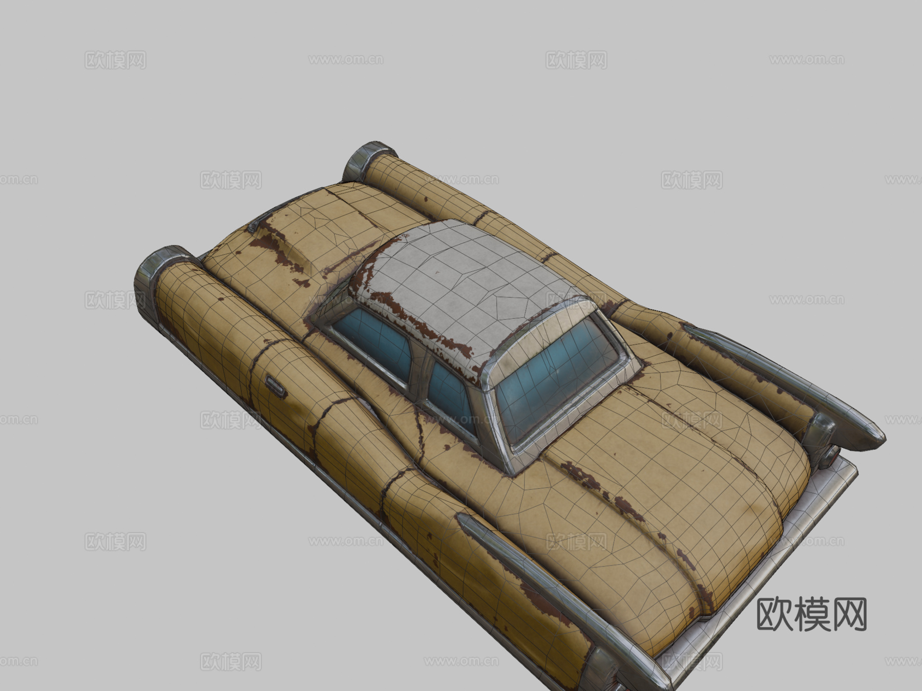 辐射汽车(重新审视和重制)su模型