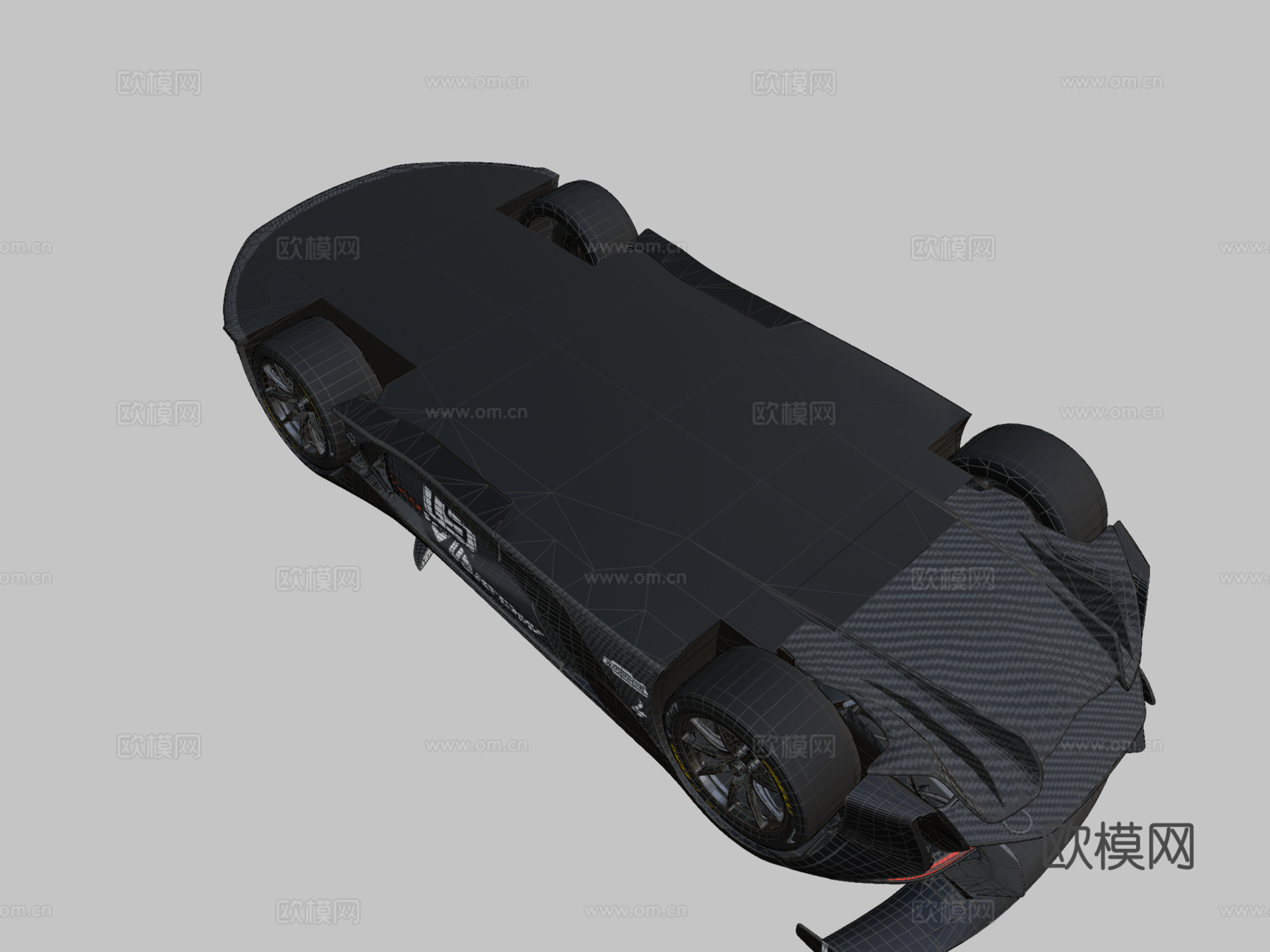 迈凯伦 P1 GTRsu模型