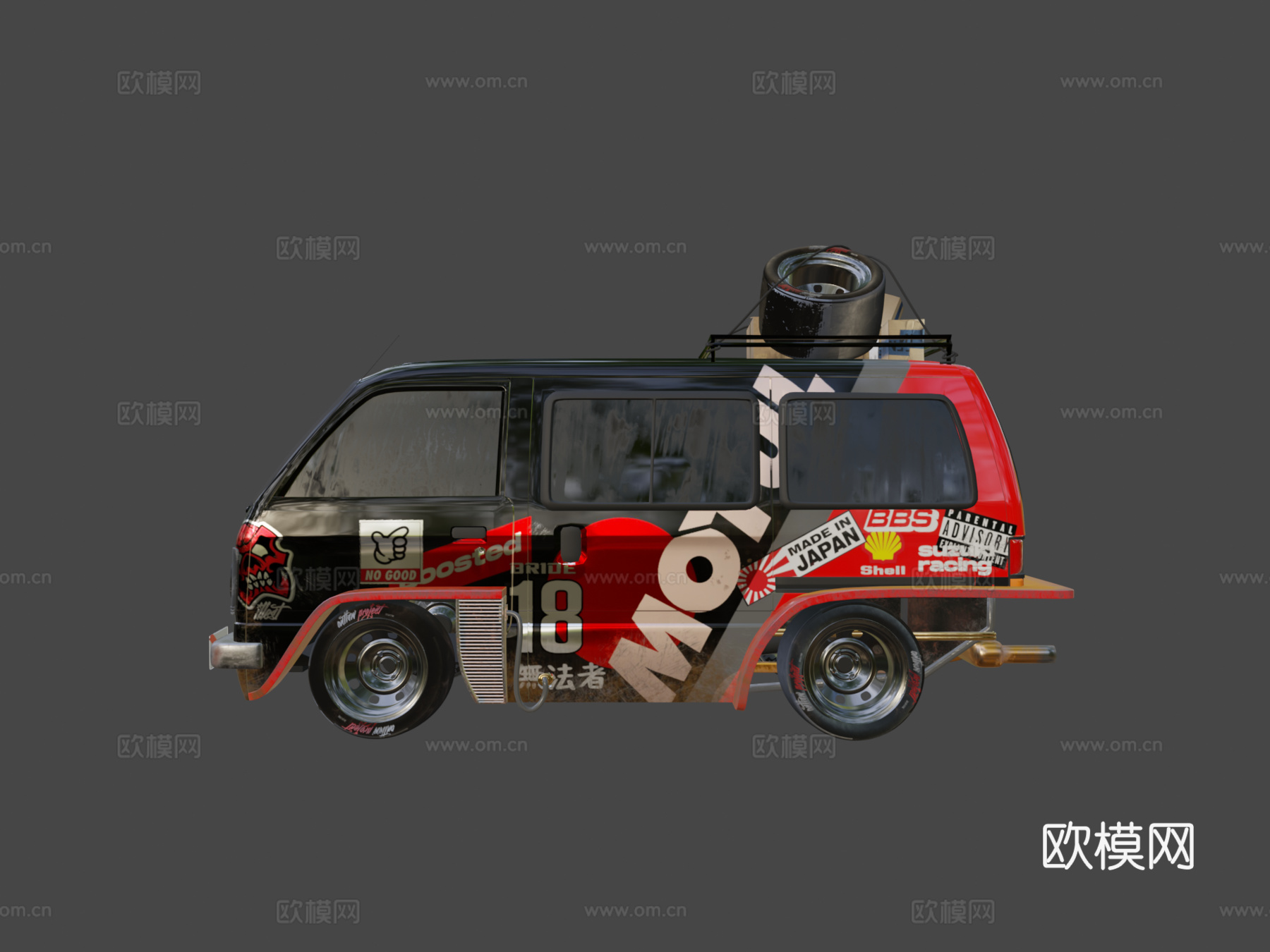 马鲁蒂铃木 Omni x Outlaw 项目su模型